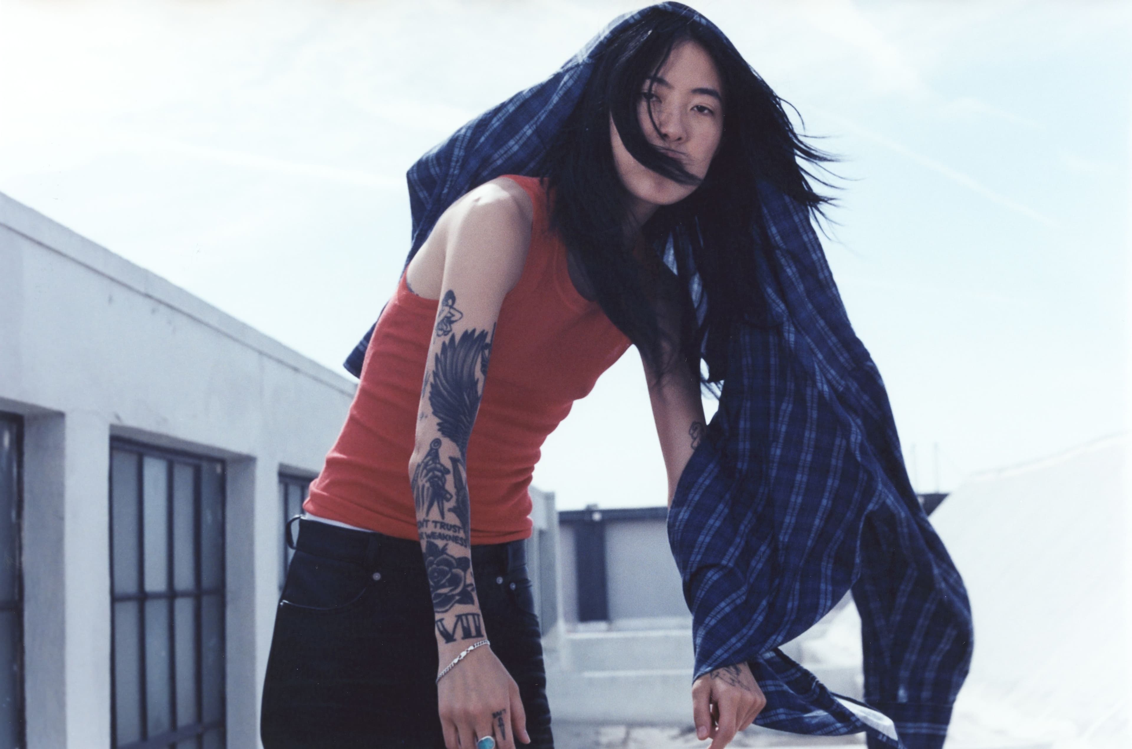 TANK TOP by 6397; SHIRT and PANTS by Our Legacy
