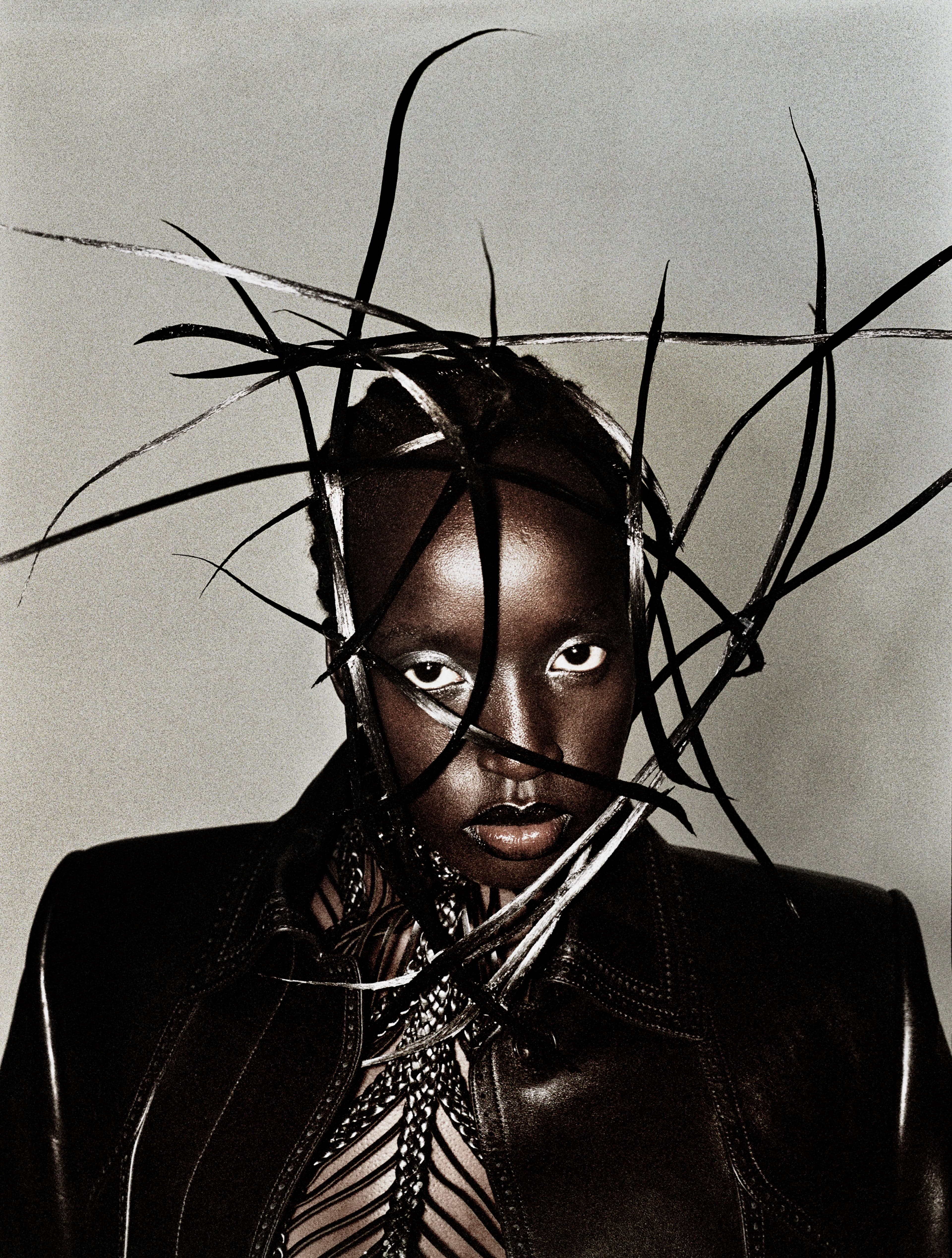 JACKET by Hermès; TOP by Iris van Herpen