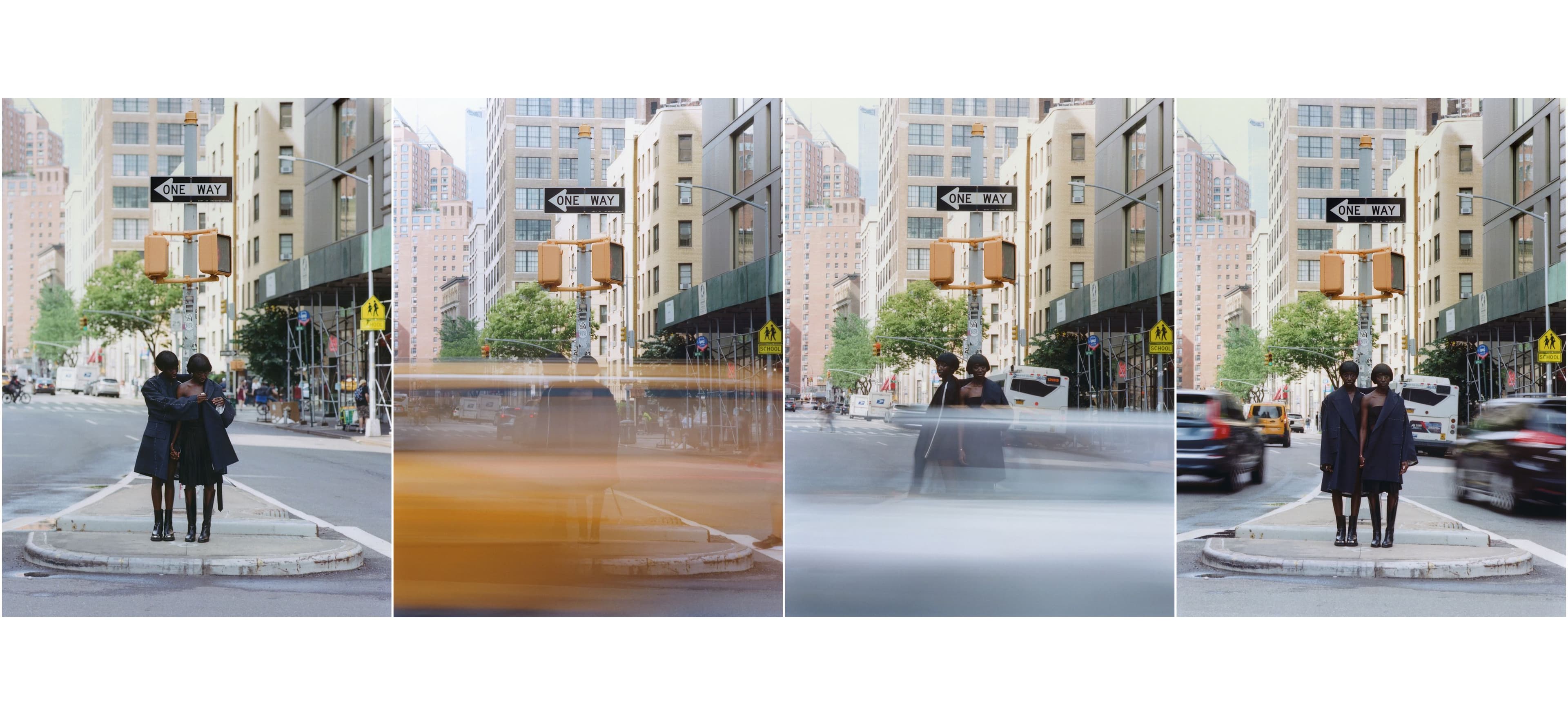 Asta and Ida wear  all clothing by Peter Do. Ring by Sophie Buhai. Cuff by Tapley.