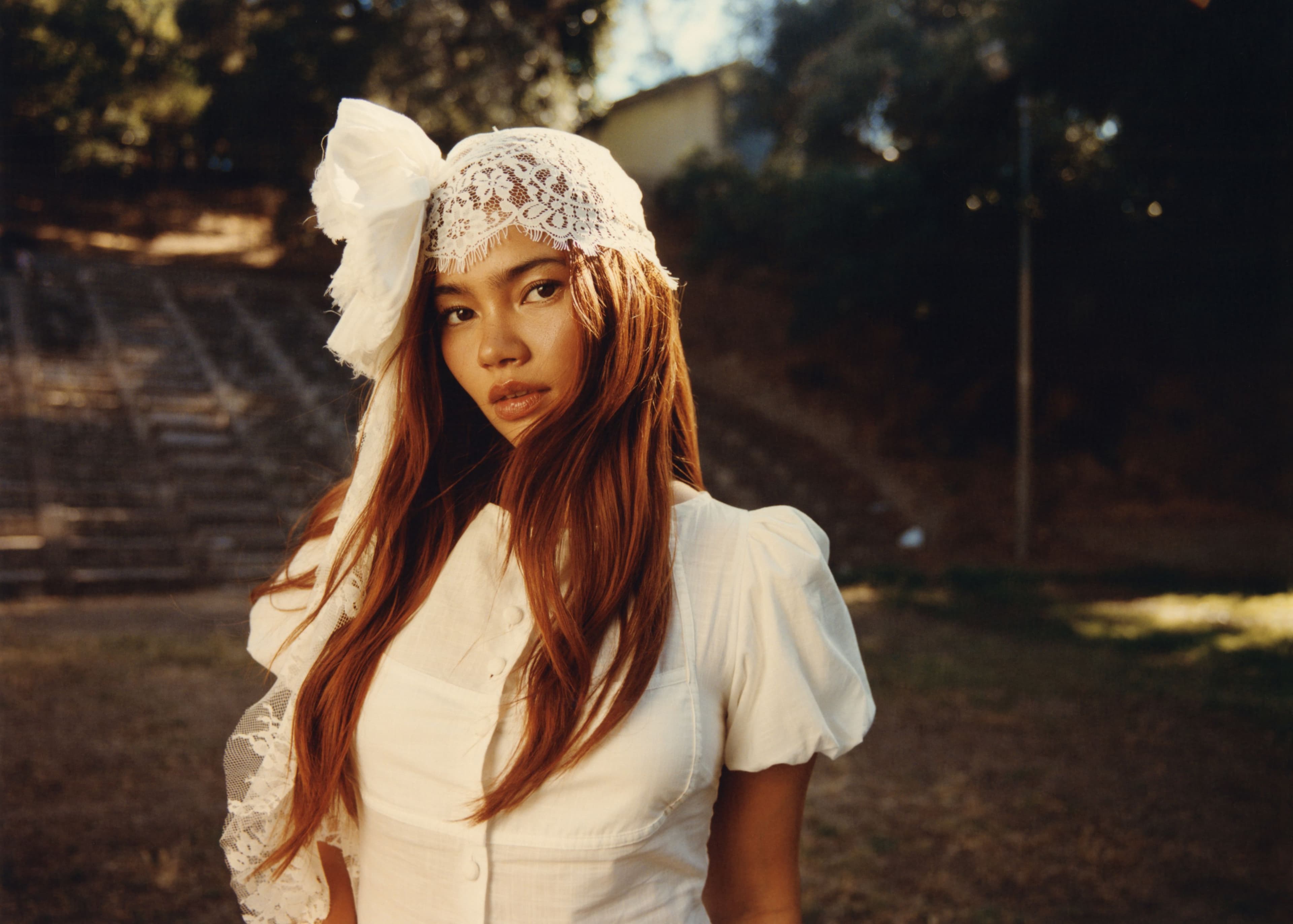 TOP and HEADPIECE by Ella Mae