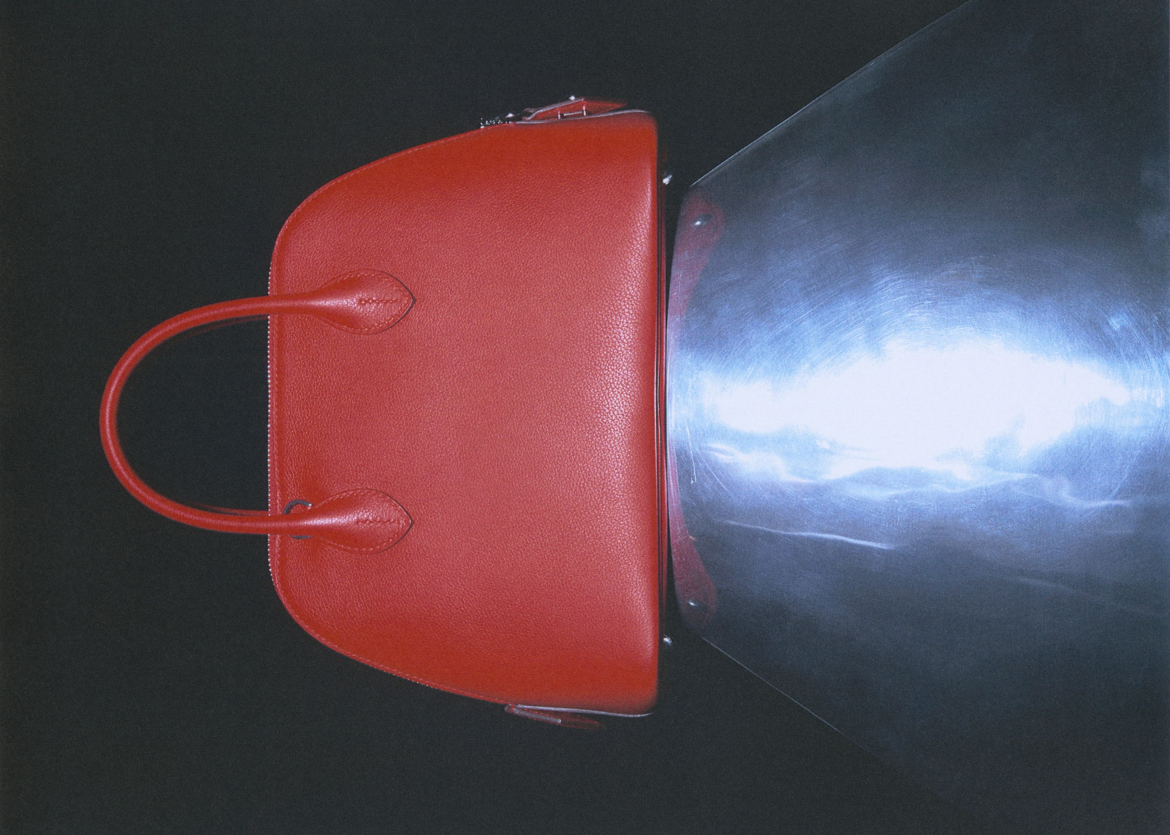 BAG by Hermès; SCULPTURE from Treaptyque