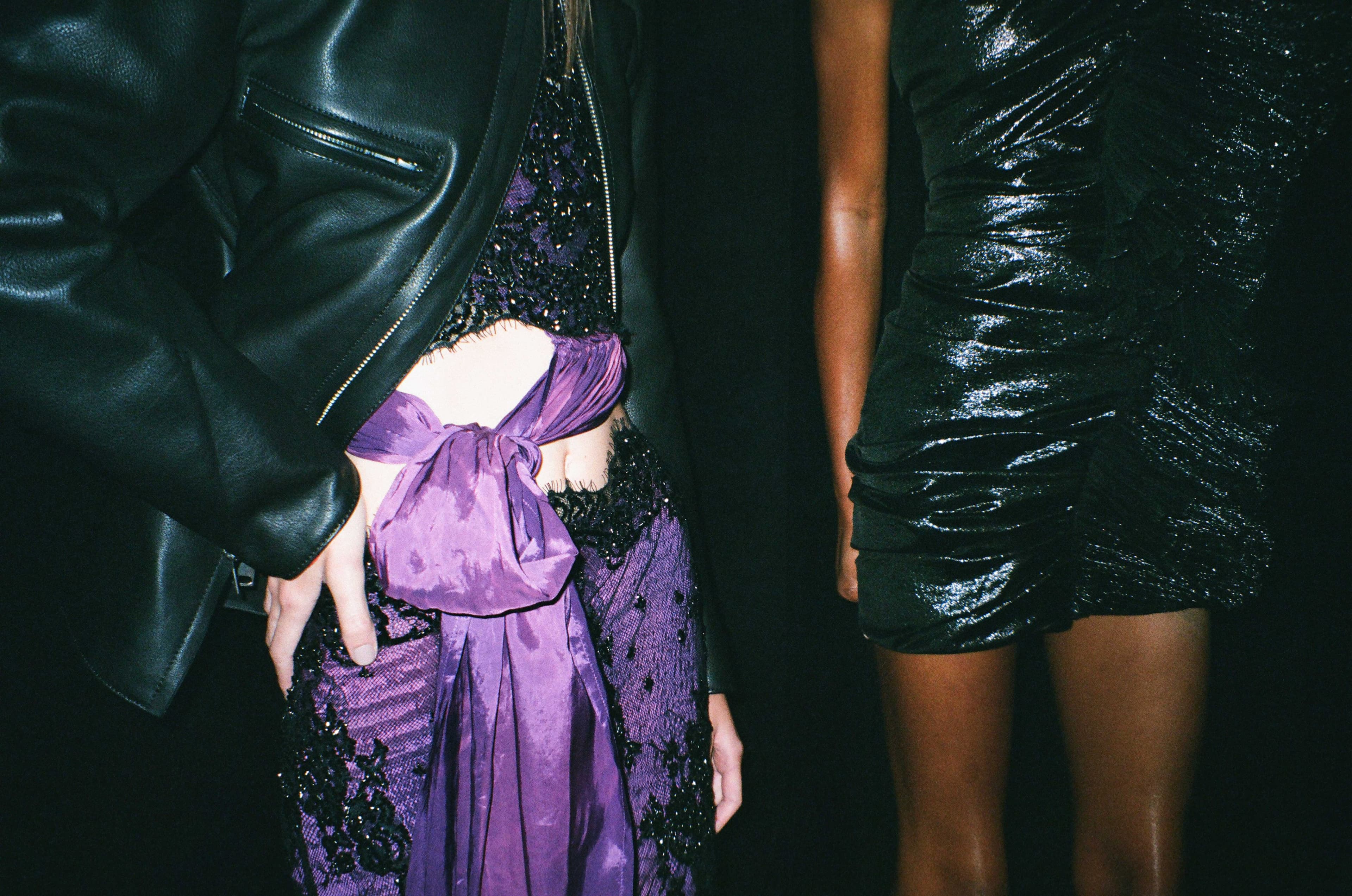 Backstage at Area’s Fall 2026 Show