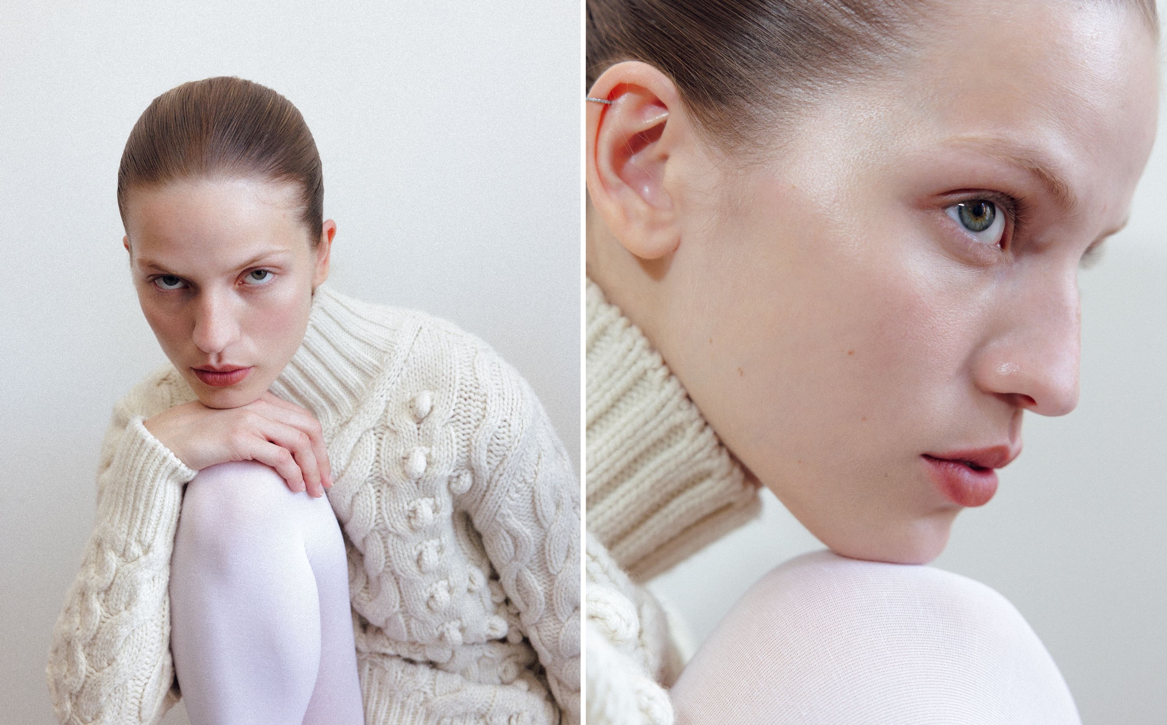SWEATER by Stella McCartney; TIGHTS by Falke