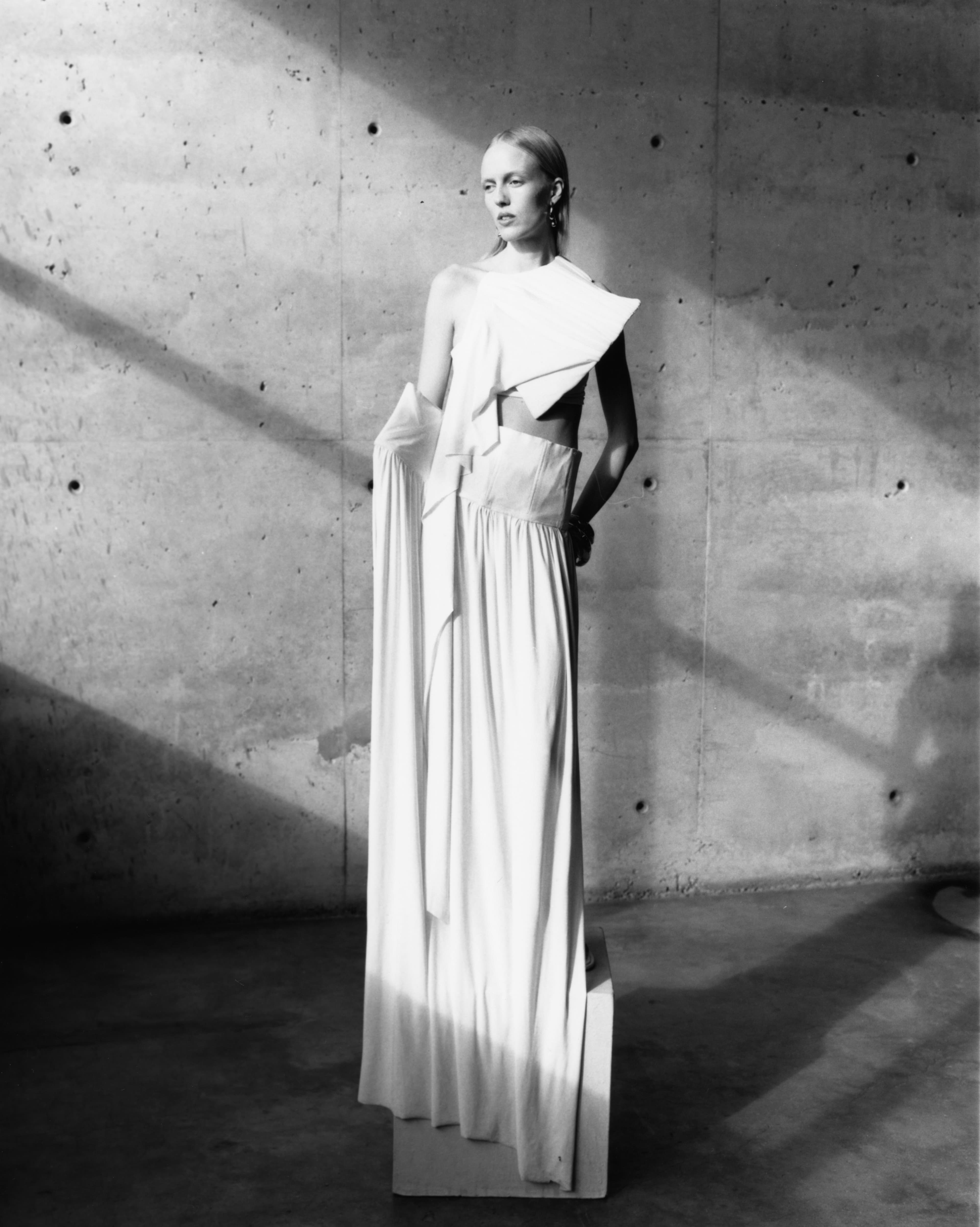 All CLOTHING by Sour Lagoon by Alina Zhang; all JEWELRY by Alexis Bittar