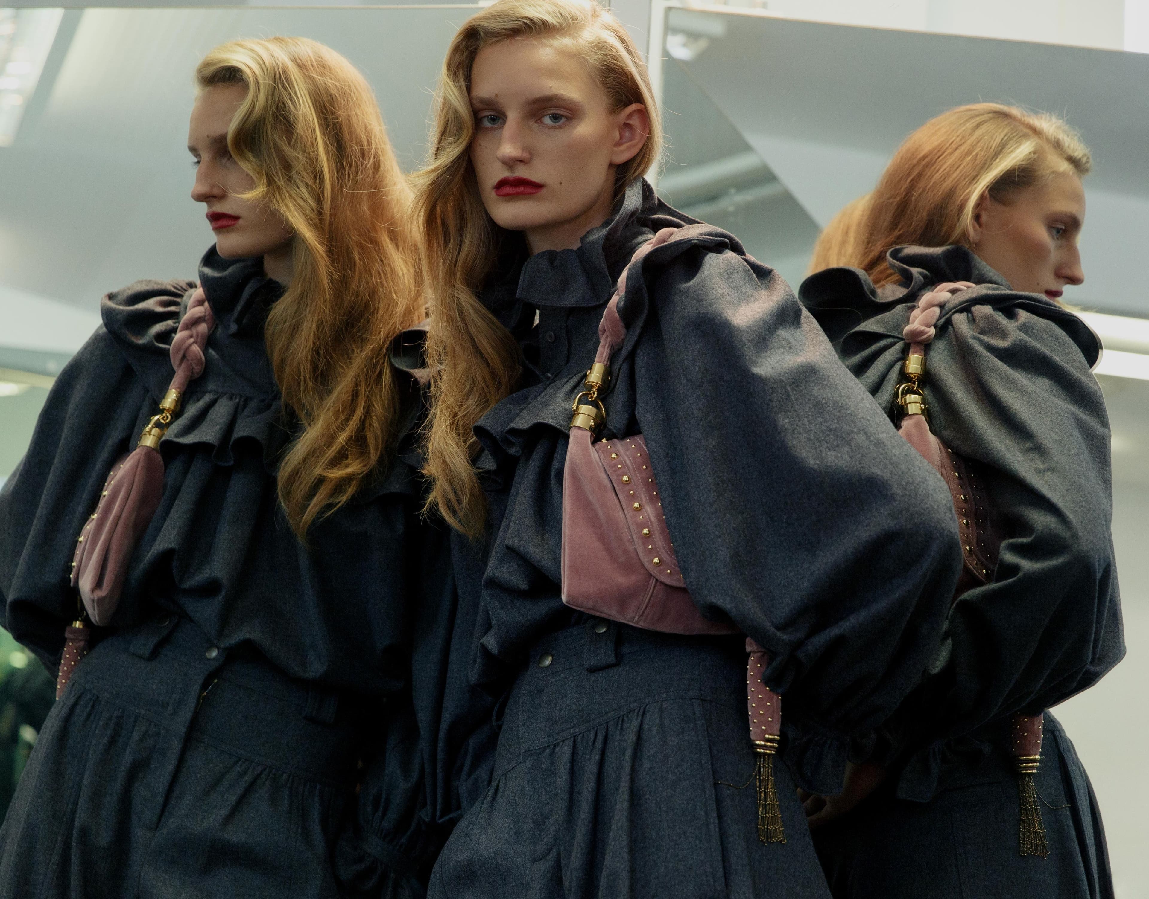 All CLOTHING and BAG by Chloé