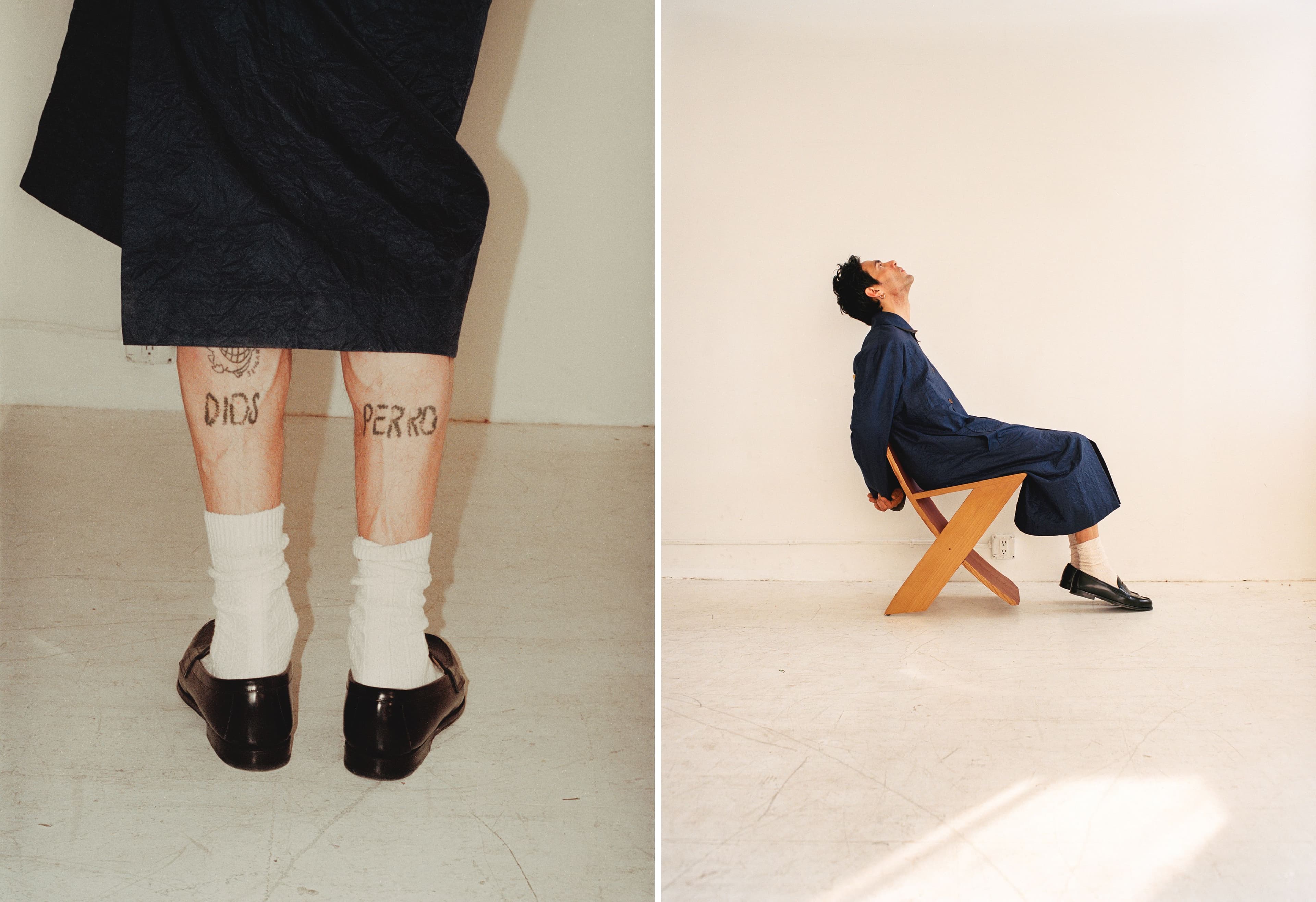 COAT by Aubero; SHOES by Prada