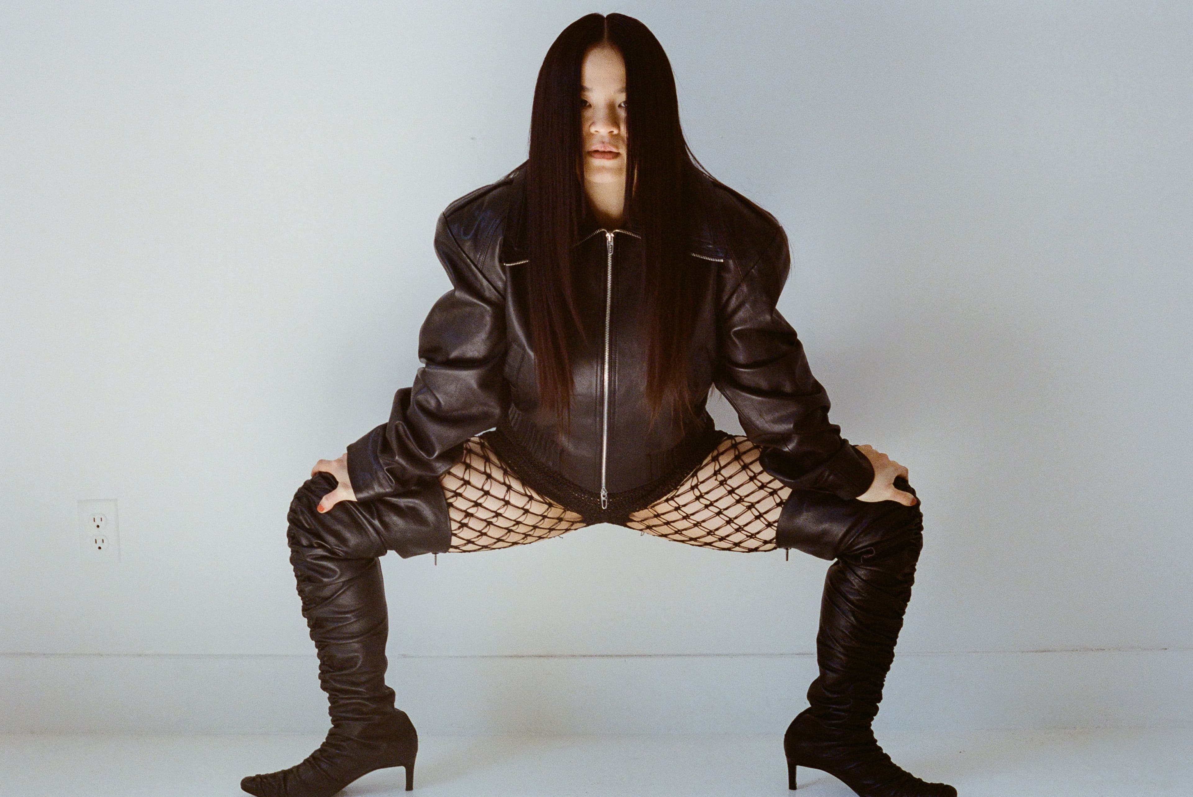 JACKET and SHOES by ,Bimba Y Lola., SHORTS by ,EMILY DAWN LONG.