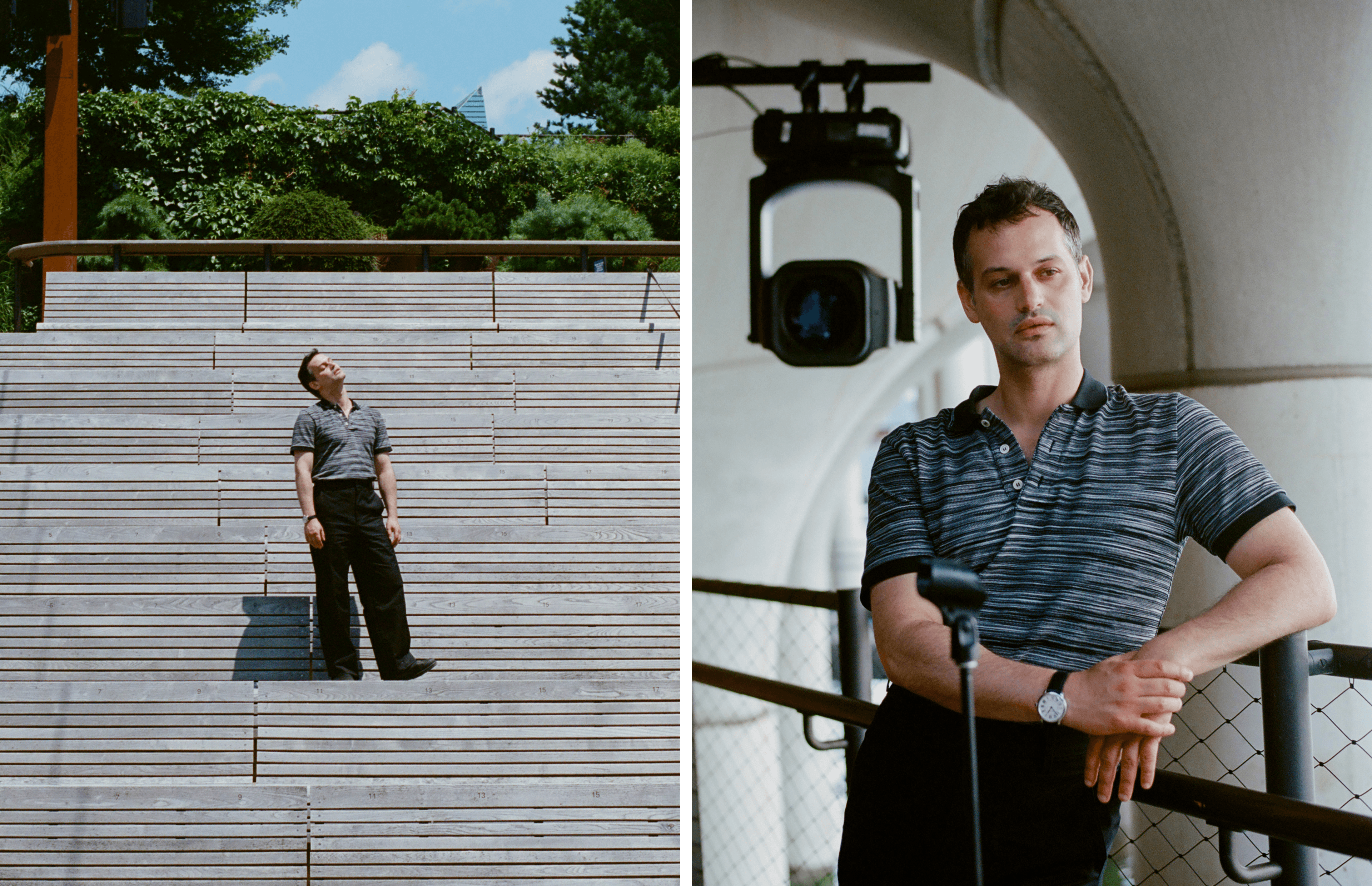 TOP, Winokur’s own. PANTS by ,Paul Smith.