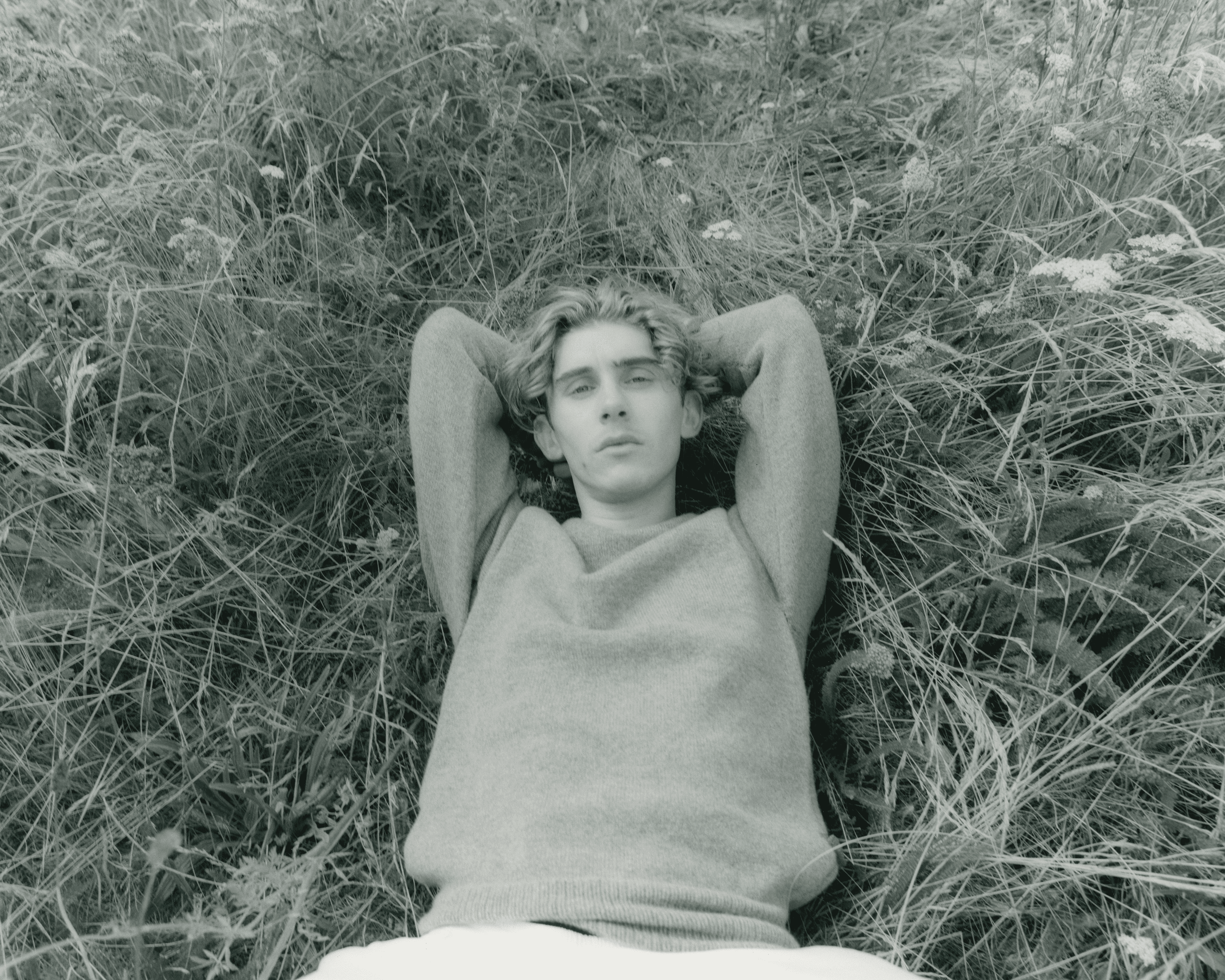 SWEATER by ,Derrick., SHORTS by ,Gabriela Coll.