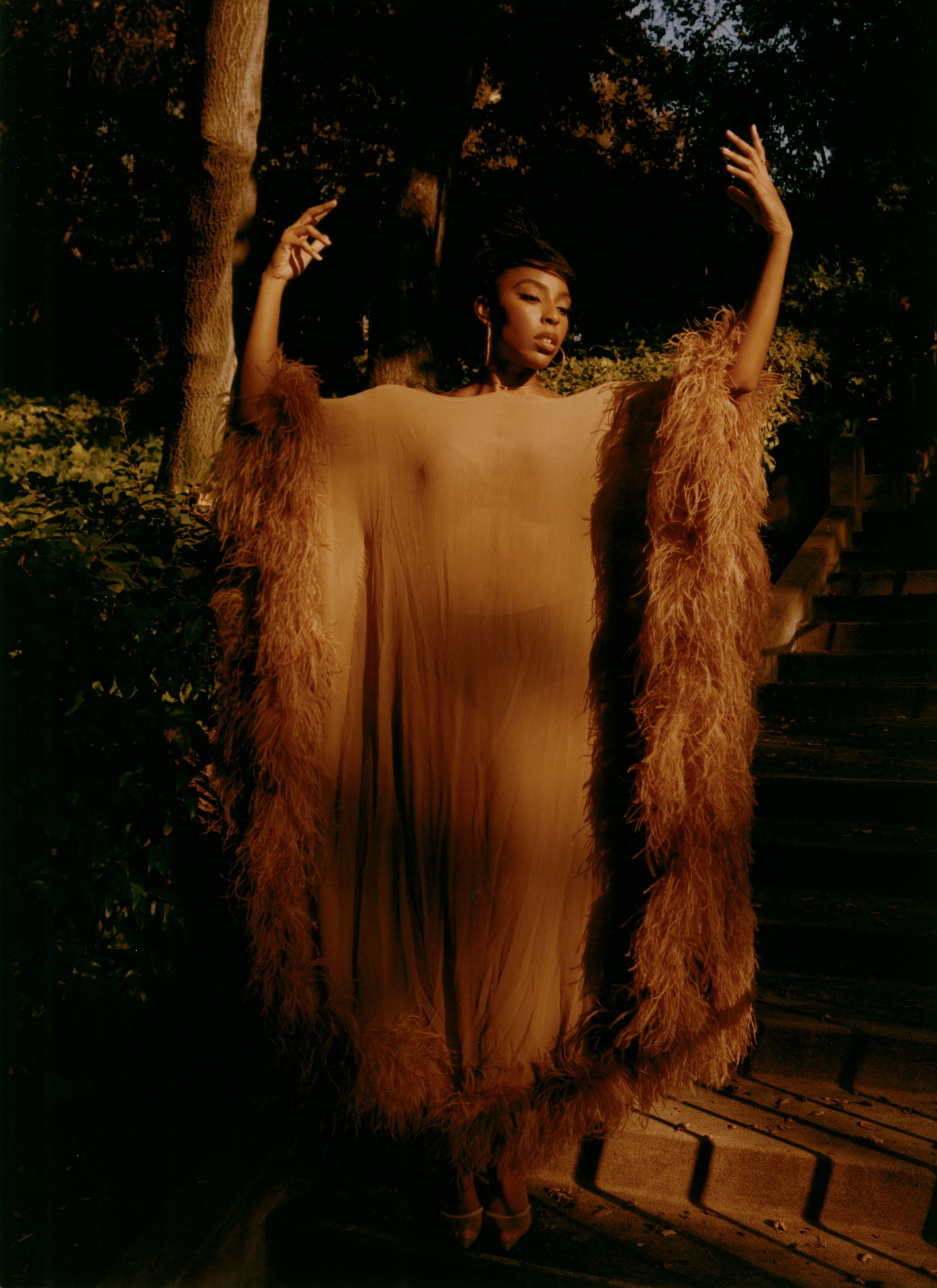 DRESS by Taller Marmo; all JEWELRY by Misho
