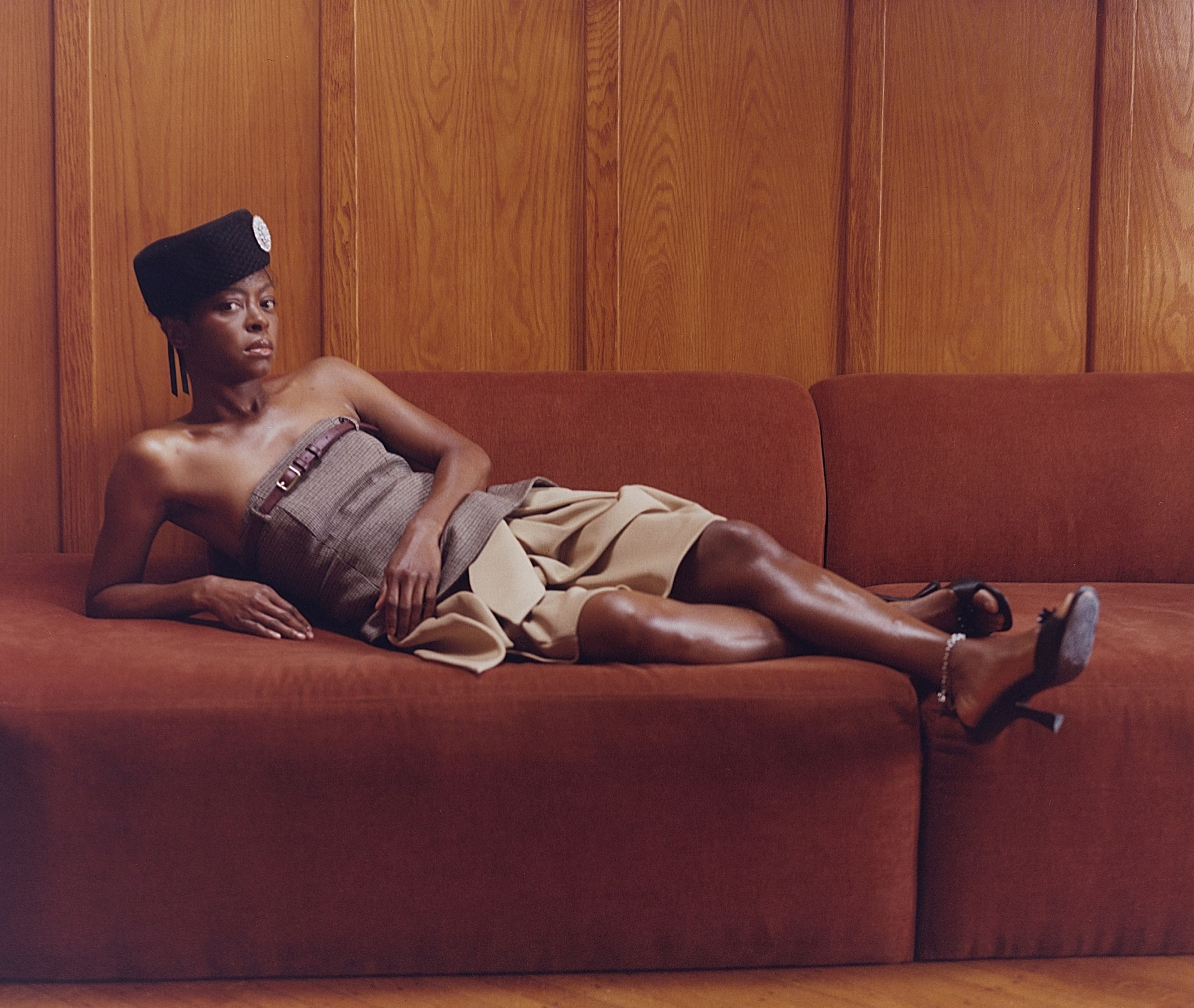 DRESS by Mimchik; SHORTS by Zomer; HAT by Binata Millinery; SHOES by Diotima.