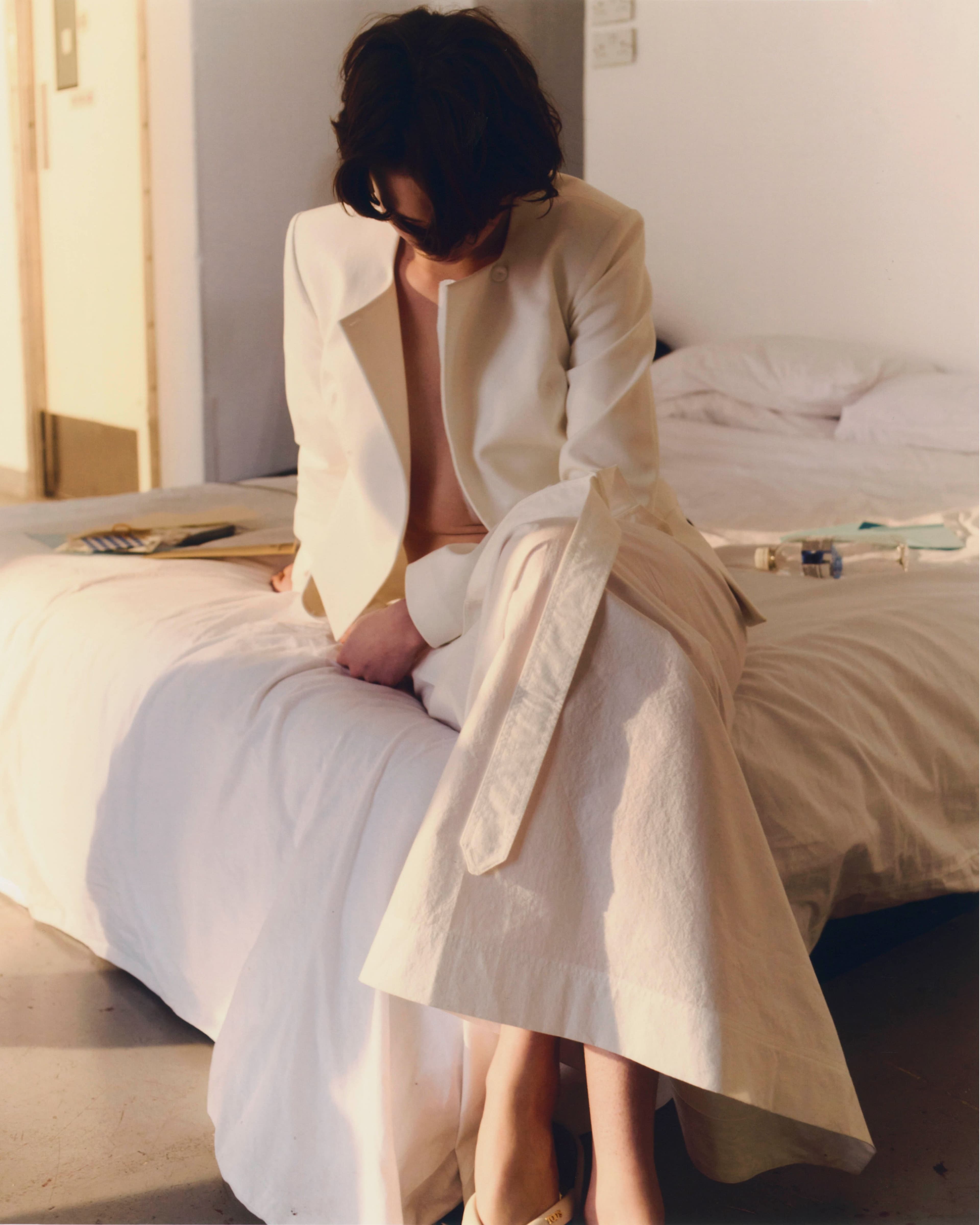 All CLOTHING by Bevza; SHOES by Tod’s