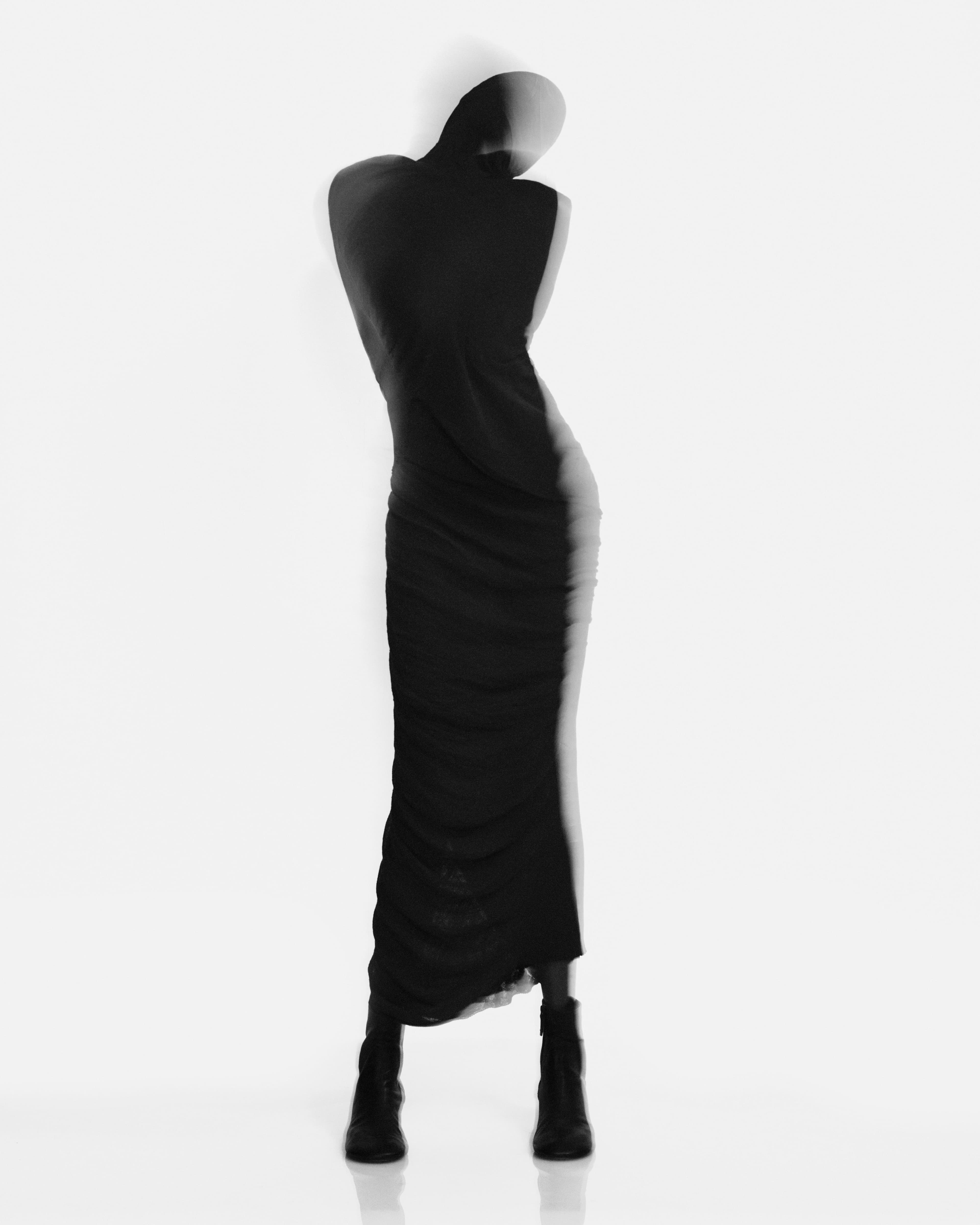 All CLOTHING by ,Issey Miyake., SHOES by ,Marsèll.