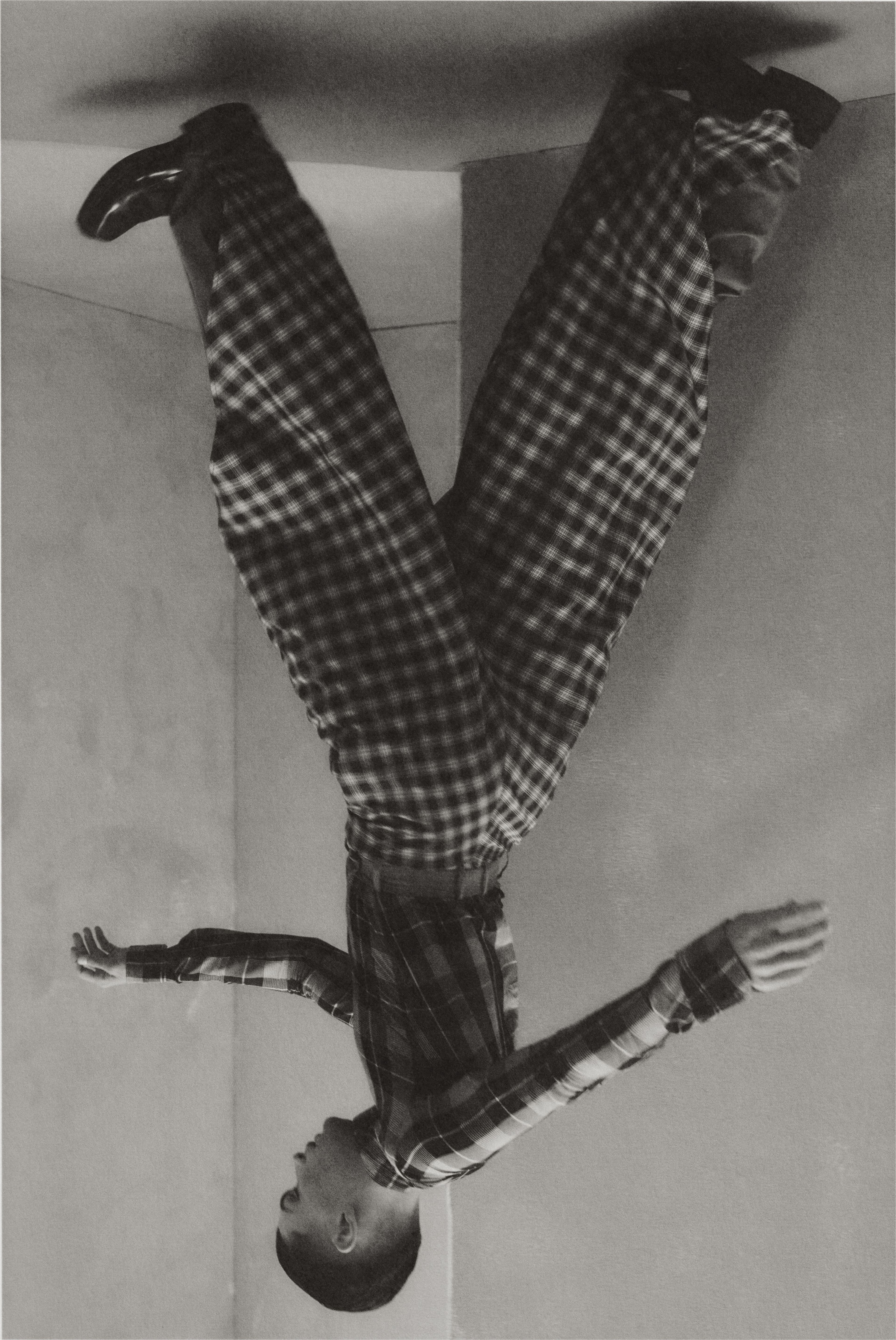 All CLOTHING by ,Loewe. ,SHOES by ,Paul Smith.