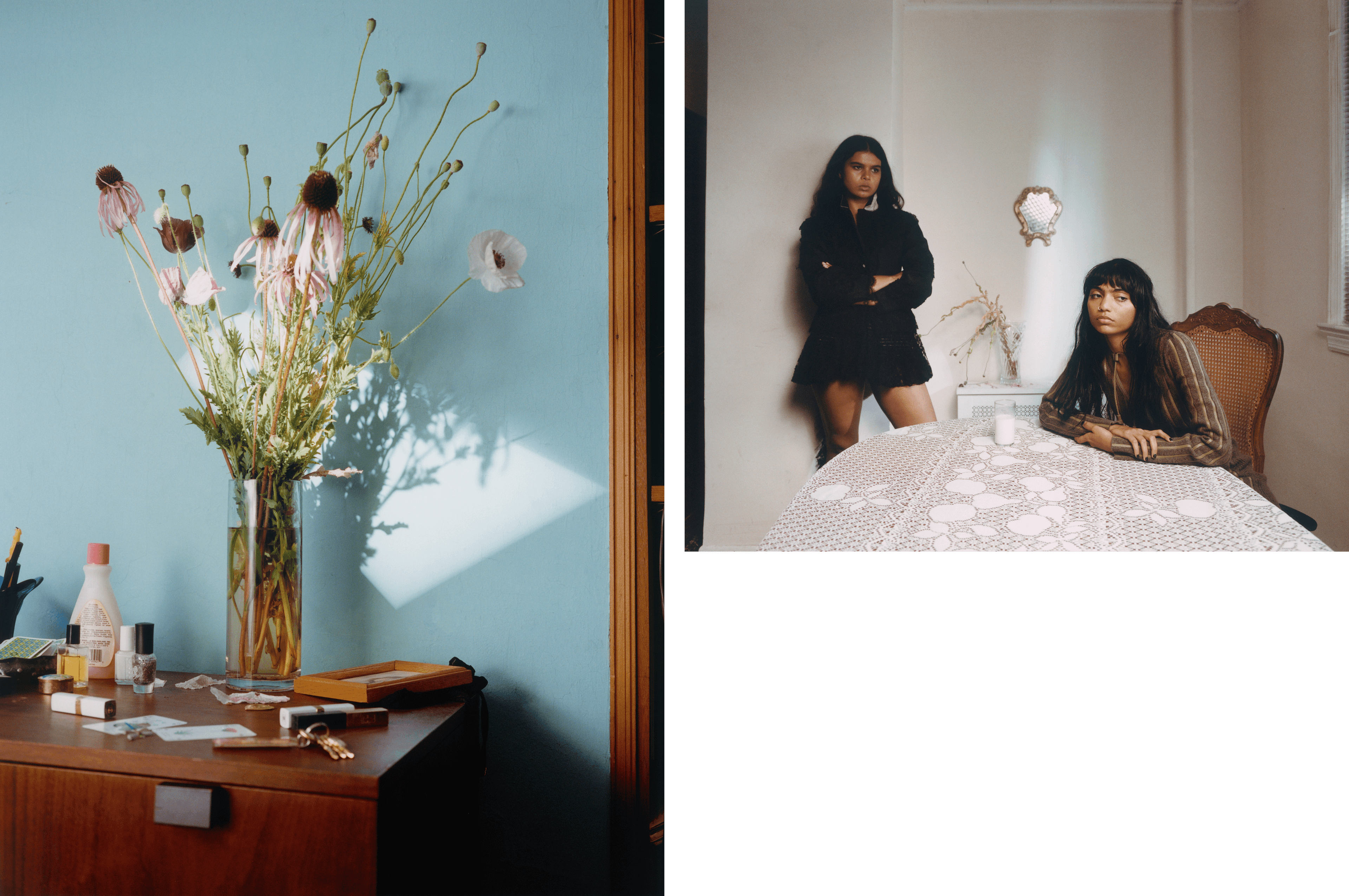 FROM LEFT: JACKET and SKIRT by ,Dior. ,SHORTS by ,The Frankie Shop., DRESS by ,Hermès,.