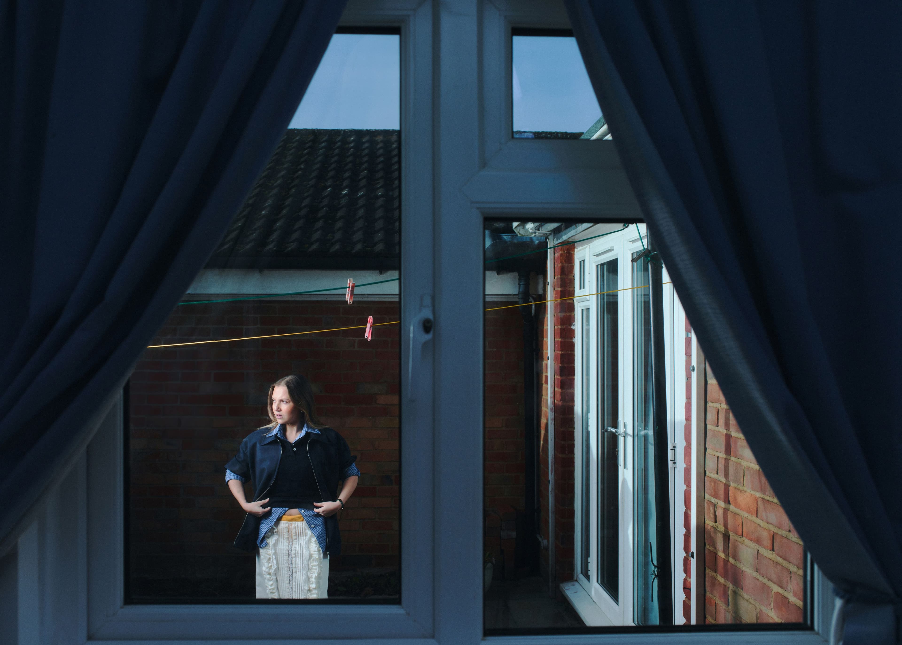 All clothing by Miu Miu