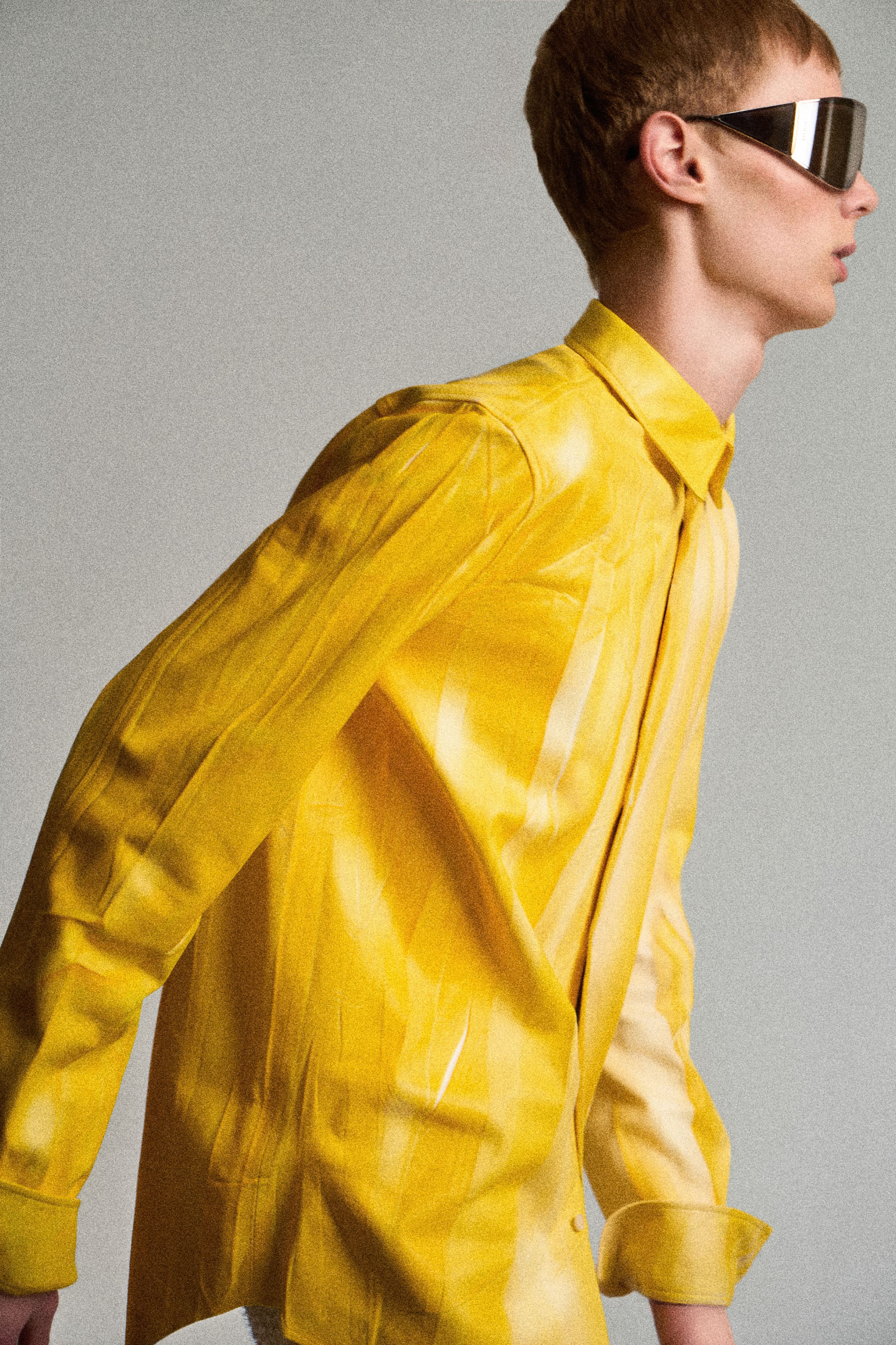 SHIRT and SUNGLASSES by Loewe