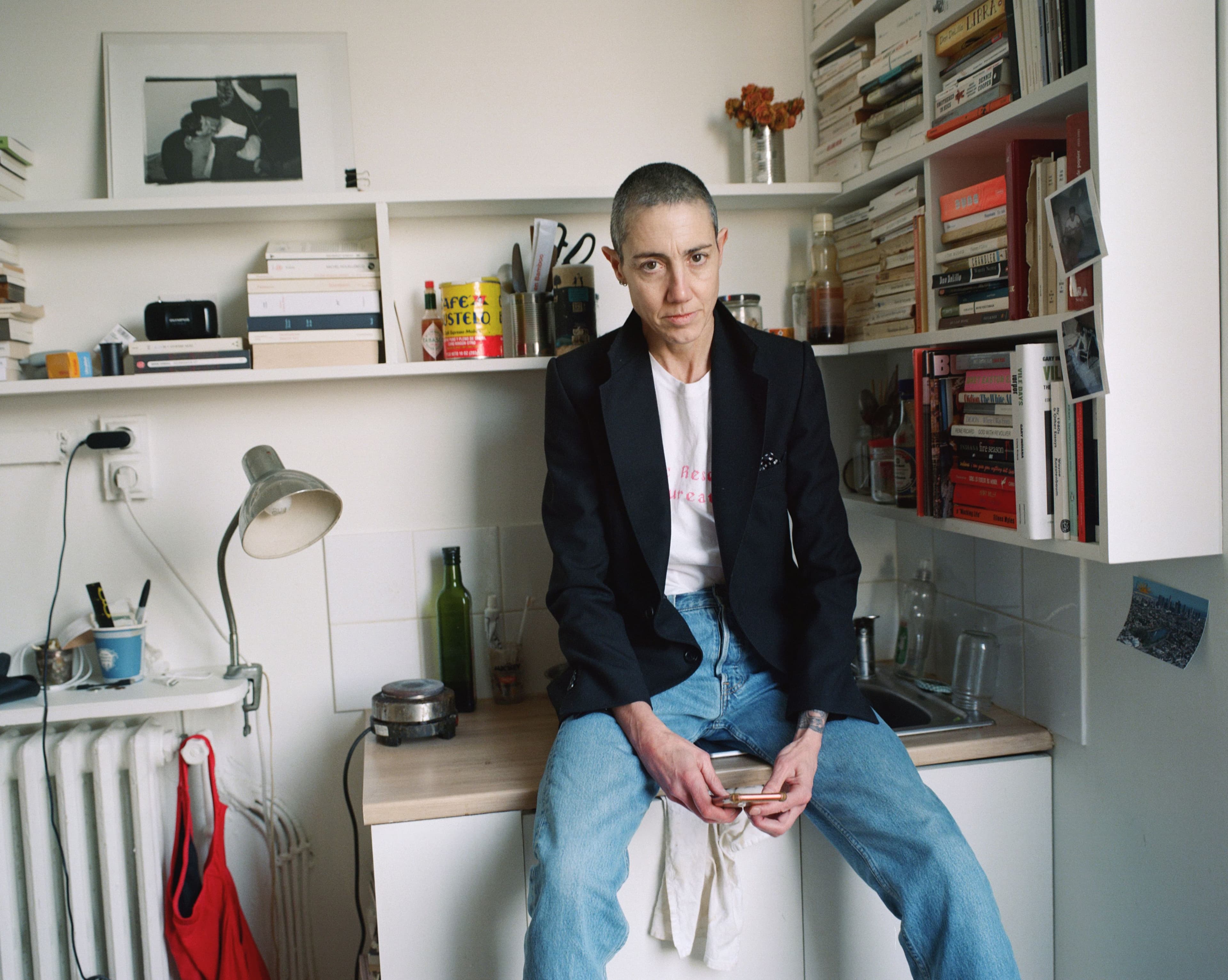 Author Constance Debre photographed in Paris for Cero Magazine.