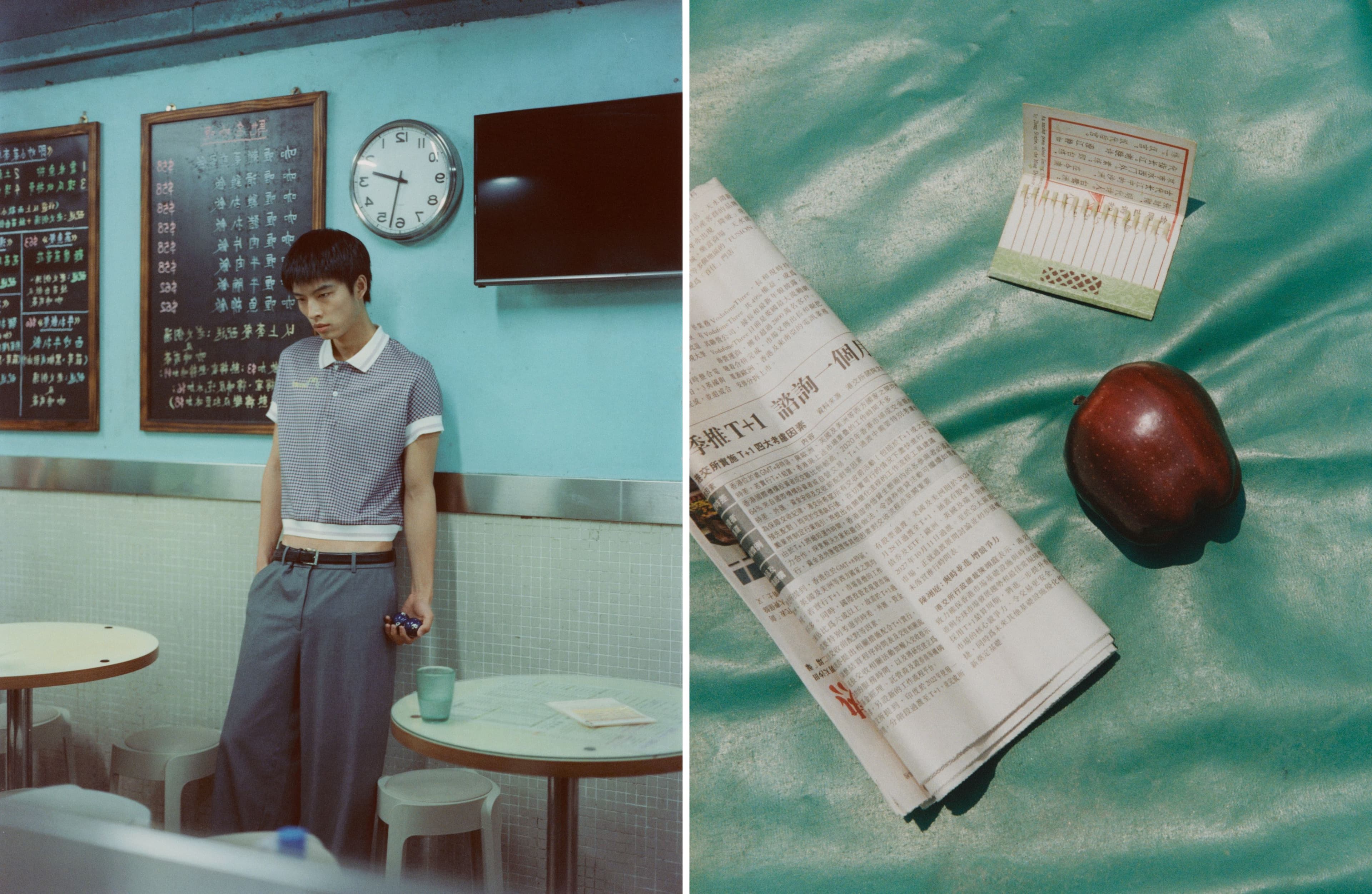 TOP by Marni from Harvey Nichols, Hong Kong; vintage PANTS by Prada