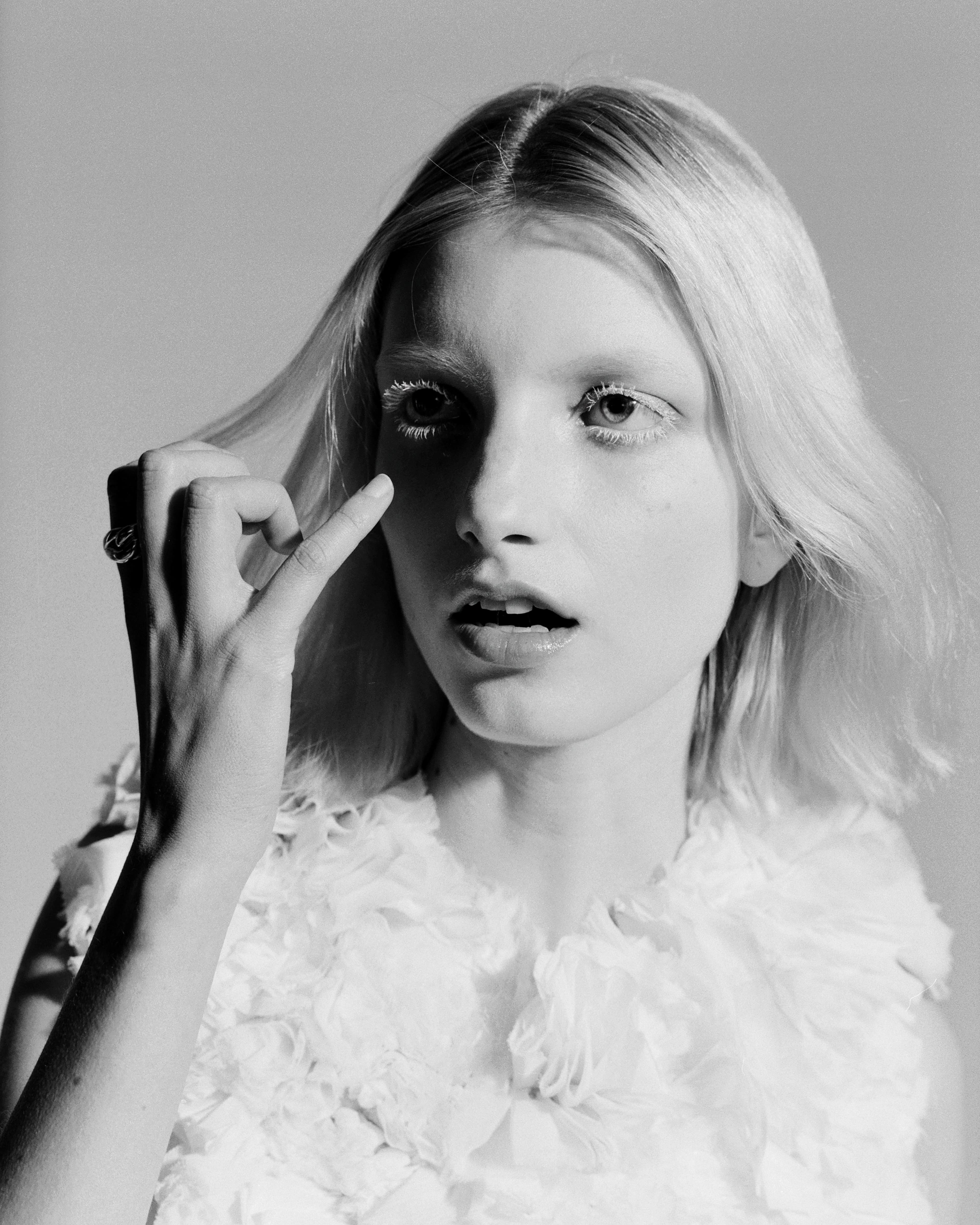 TOP by Heirlome; RINGS by Odissea