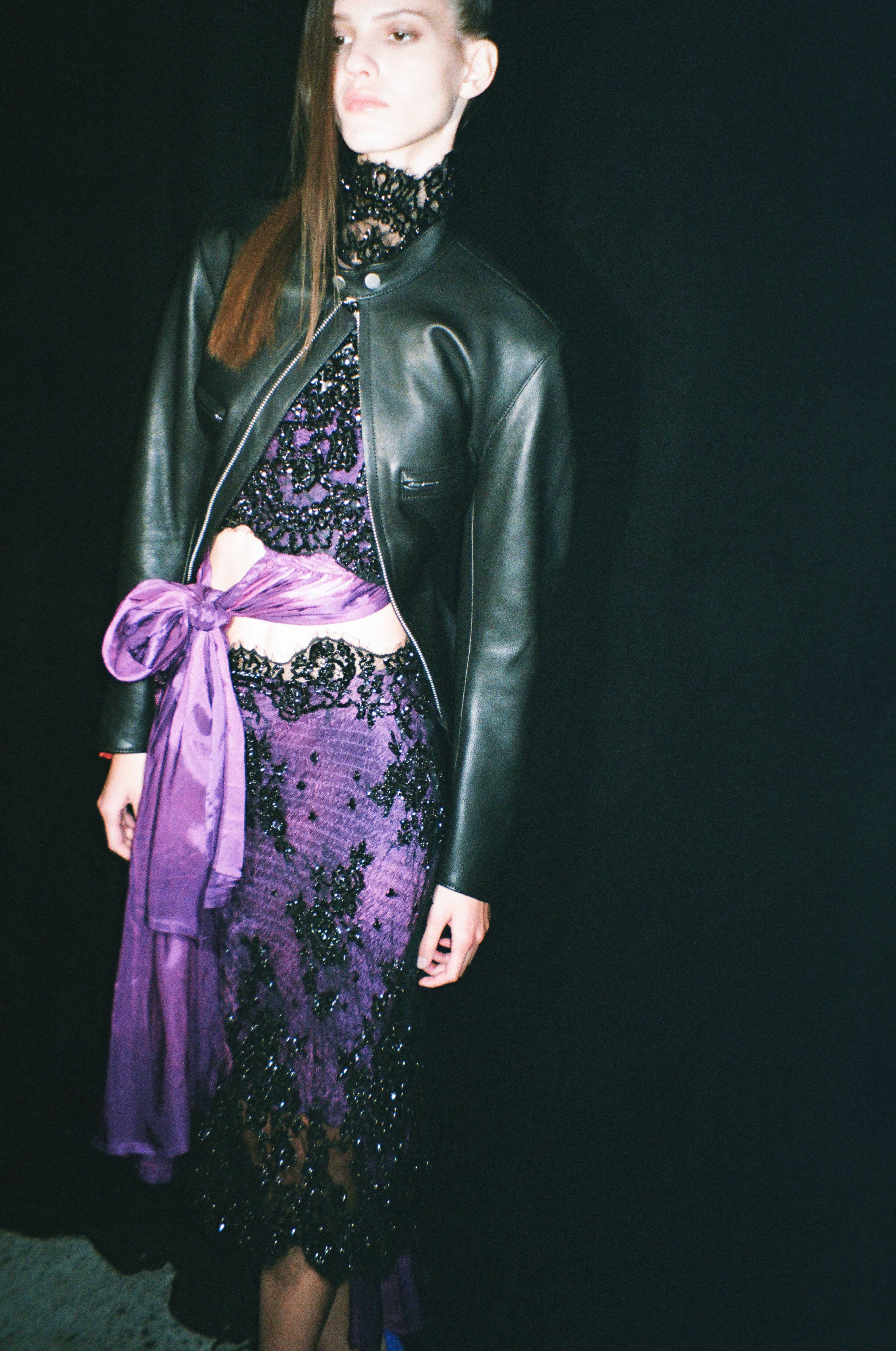 Backstage at Area’s Fall 2026 Show