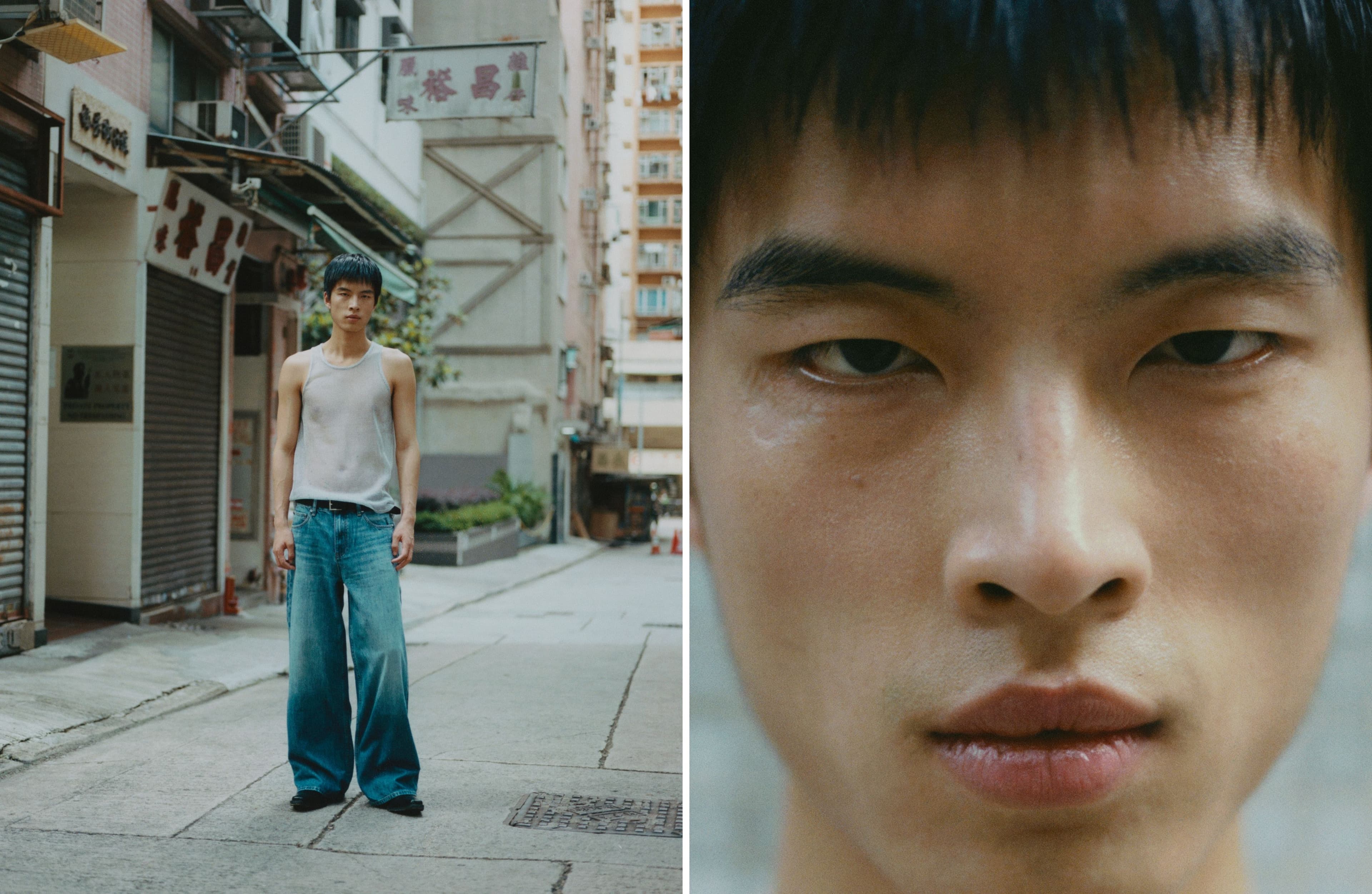 An exclusive fashion editorial shot in Hong Kongby Mat Grzelak and styled by Loba Lai for Cero Magazine.