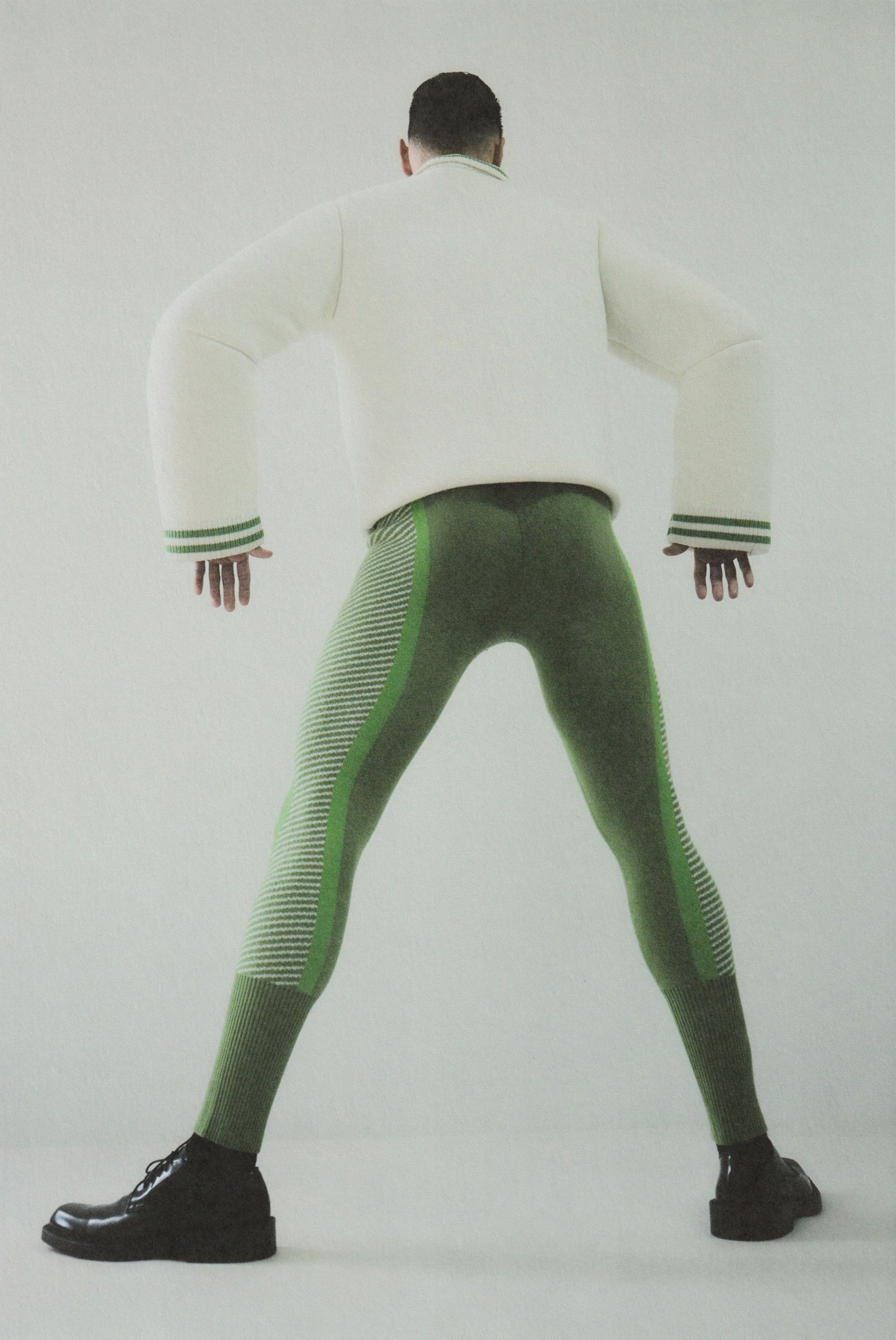 All CLOTHING by ,Patrick Taylor. ,SHOES by ,Paul Smith.