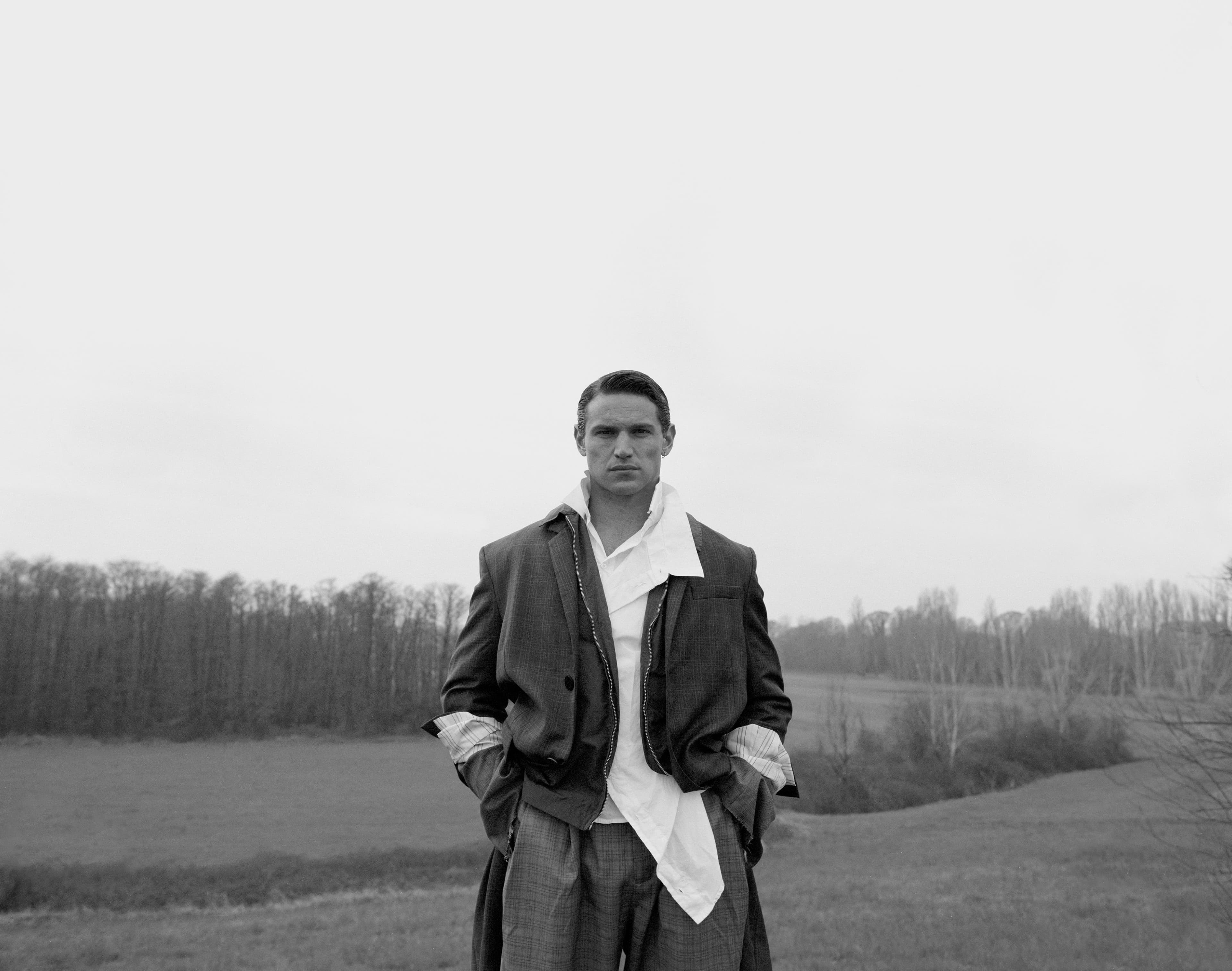 Giacomo Cavalli shot by Filippo Tarentini and styled by Loreto Mancini