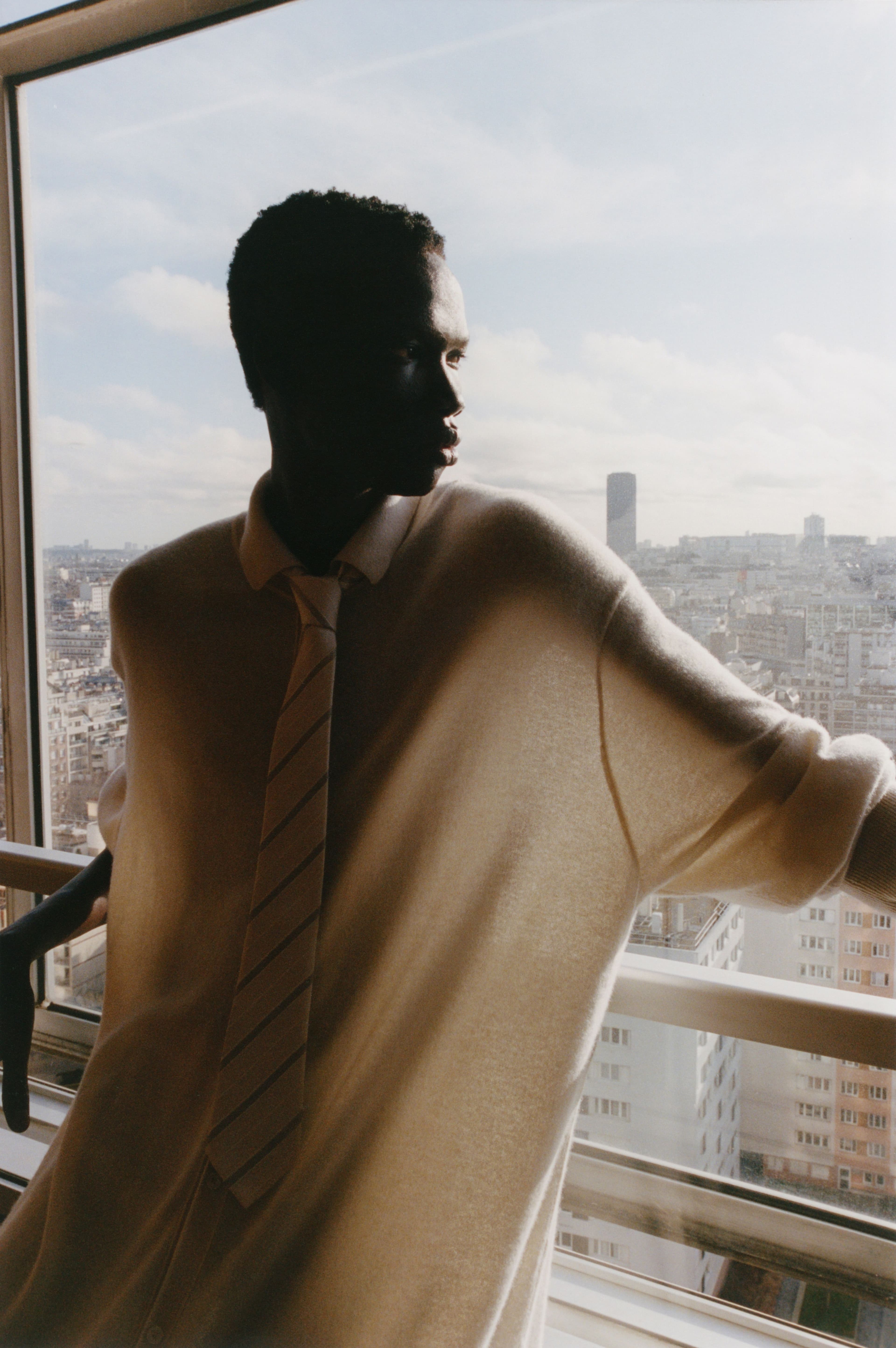 DRESS and TIE by Dior Men
