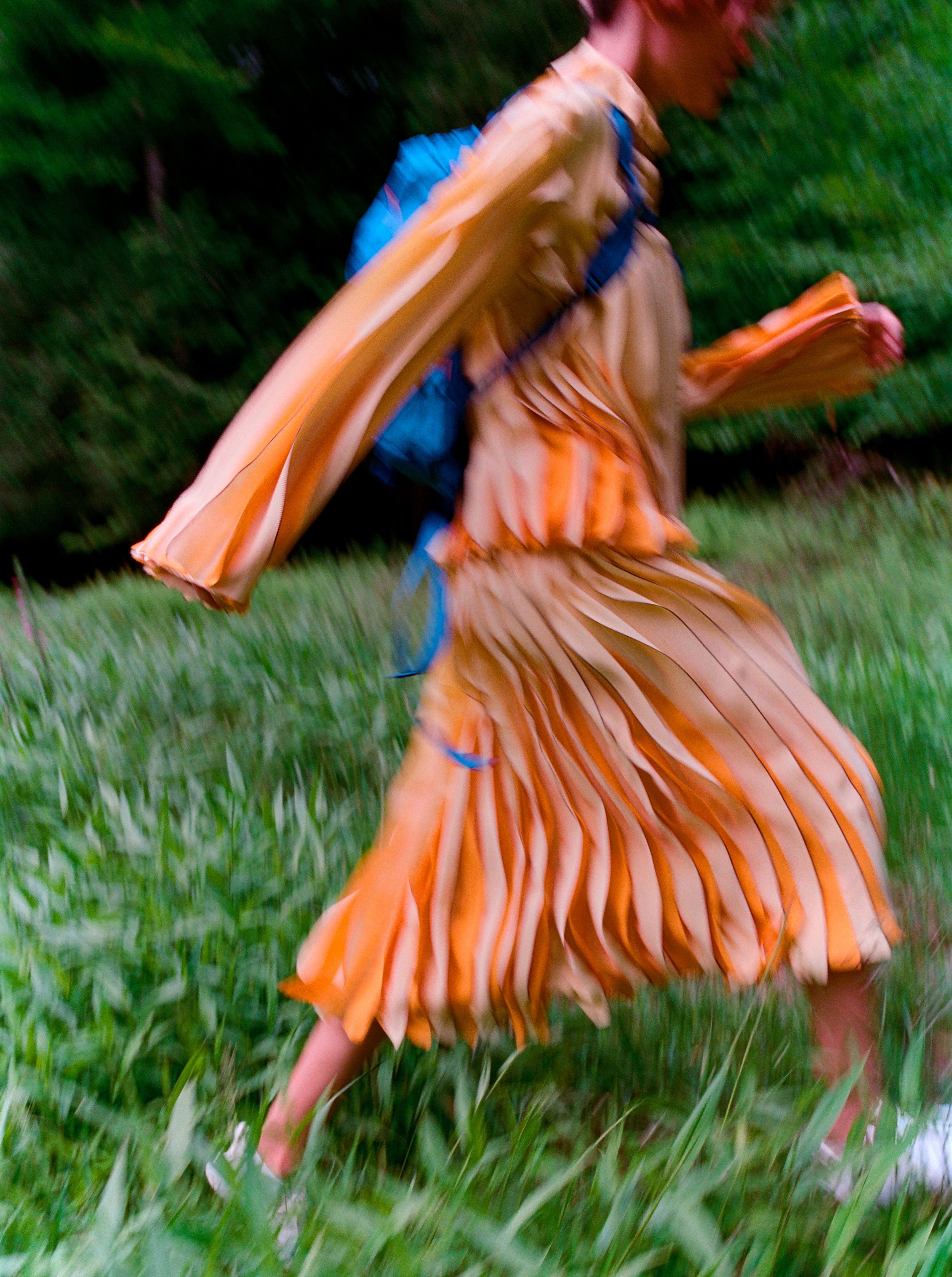 All CLOTHING by ,Bottega Veneta. ,BAG by ,REI. ,SHOES by ,Vibram.