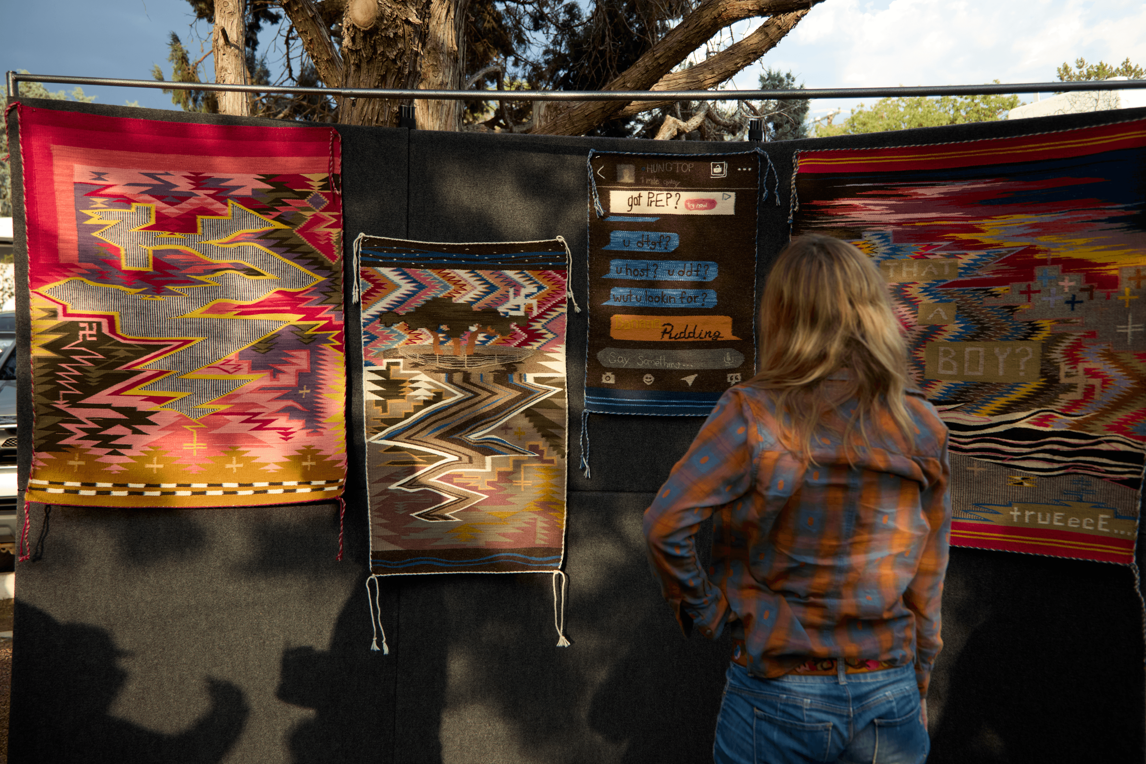 HOSH Finds New Canvases for Native American Art