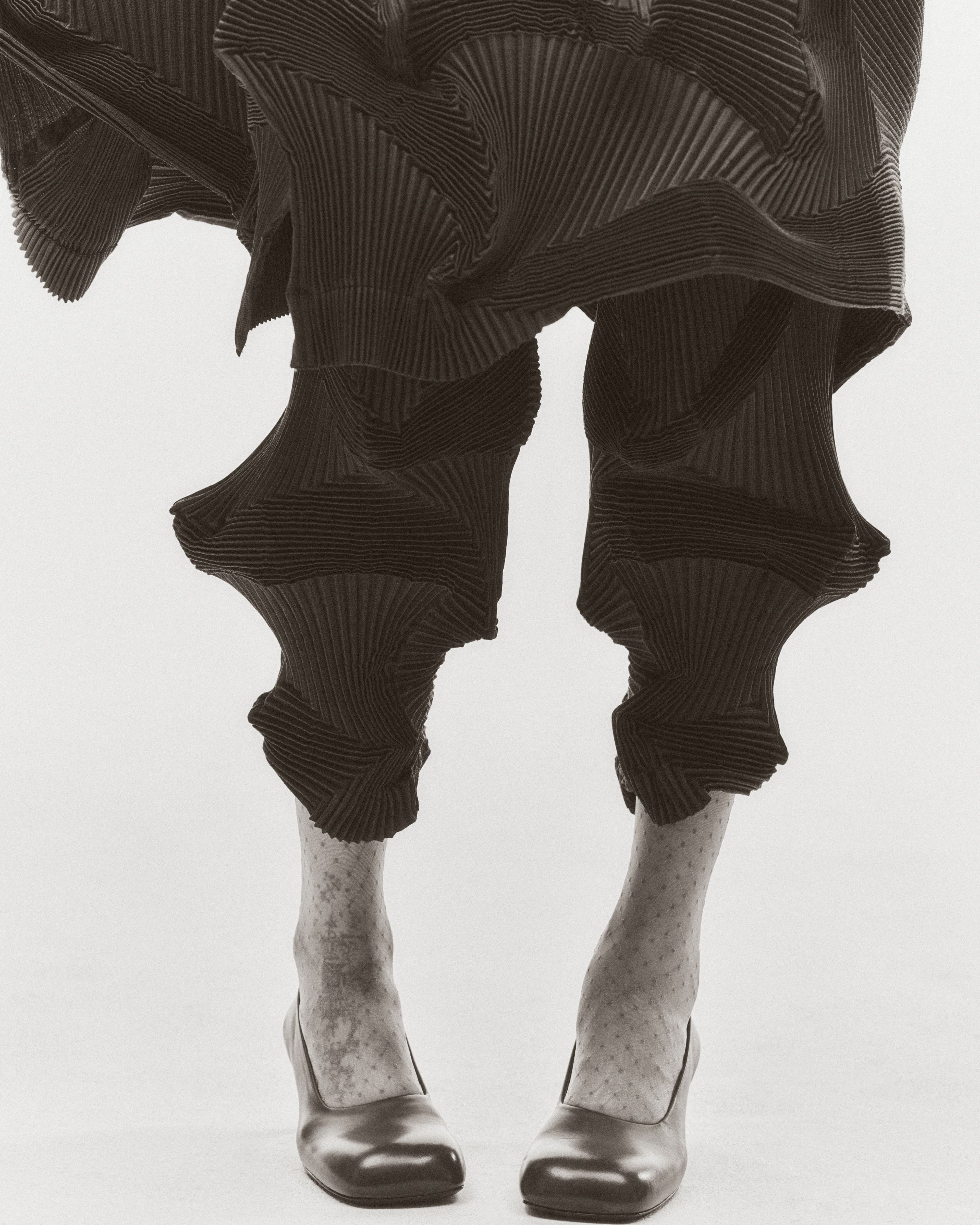 TIGHTS, stylist’s own. SHOES by ,Marsèll.