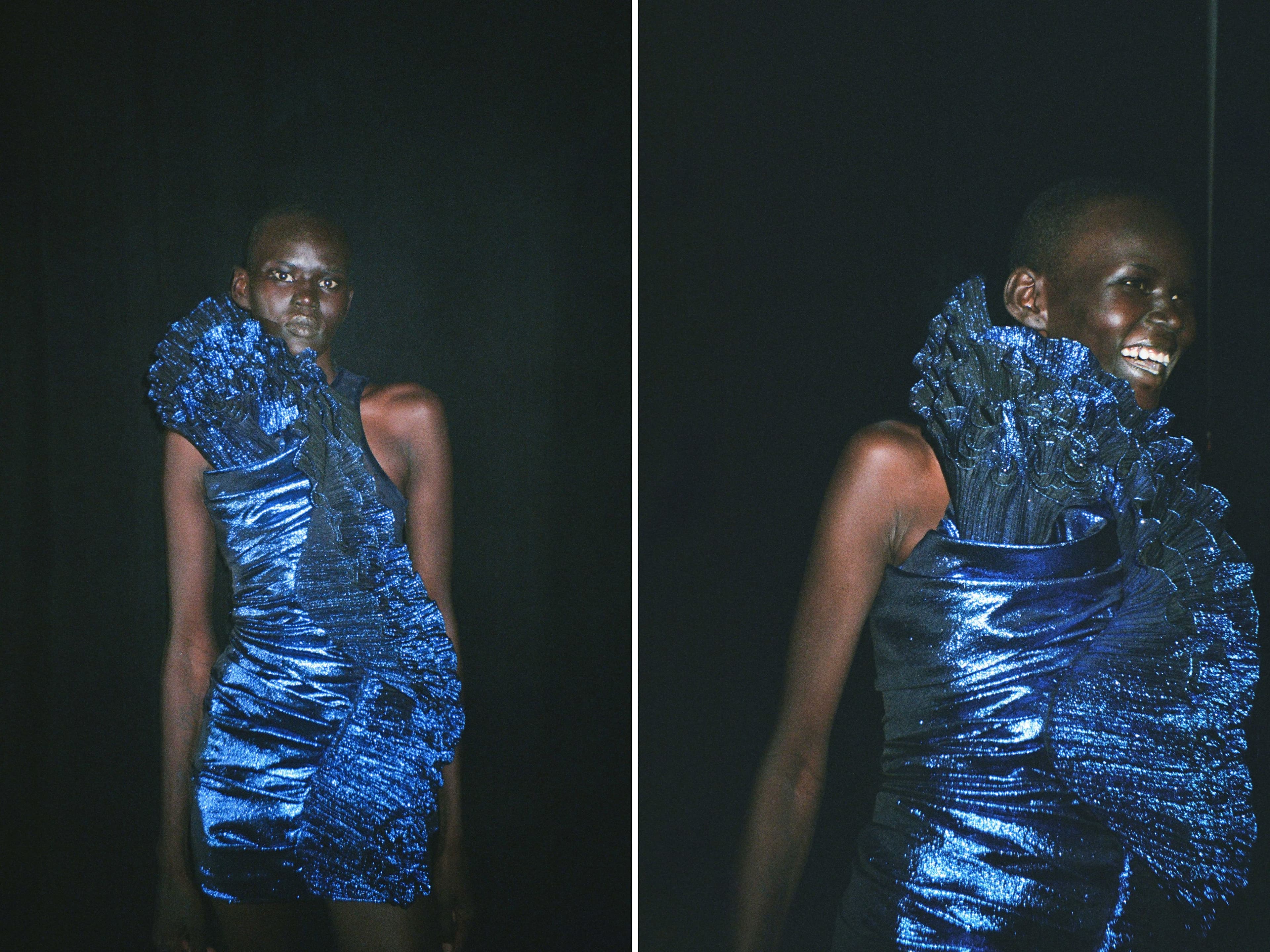 Backstage at Area’s Fall 2026 Show